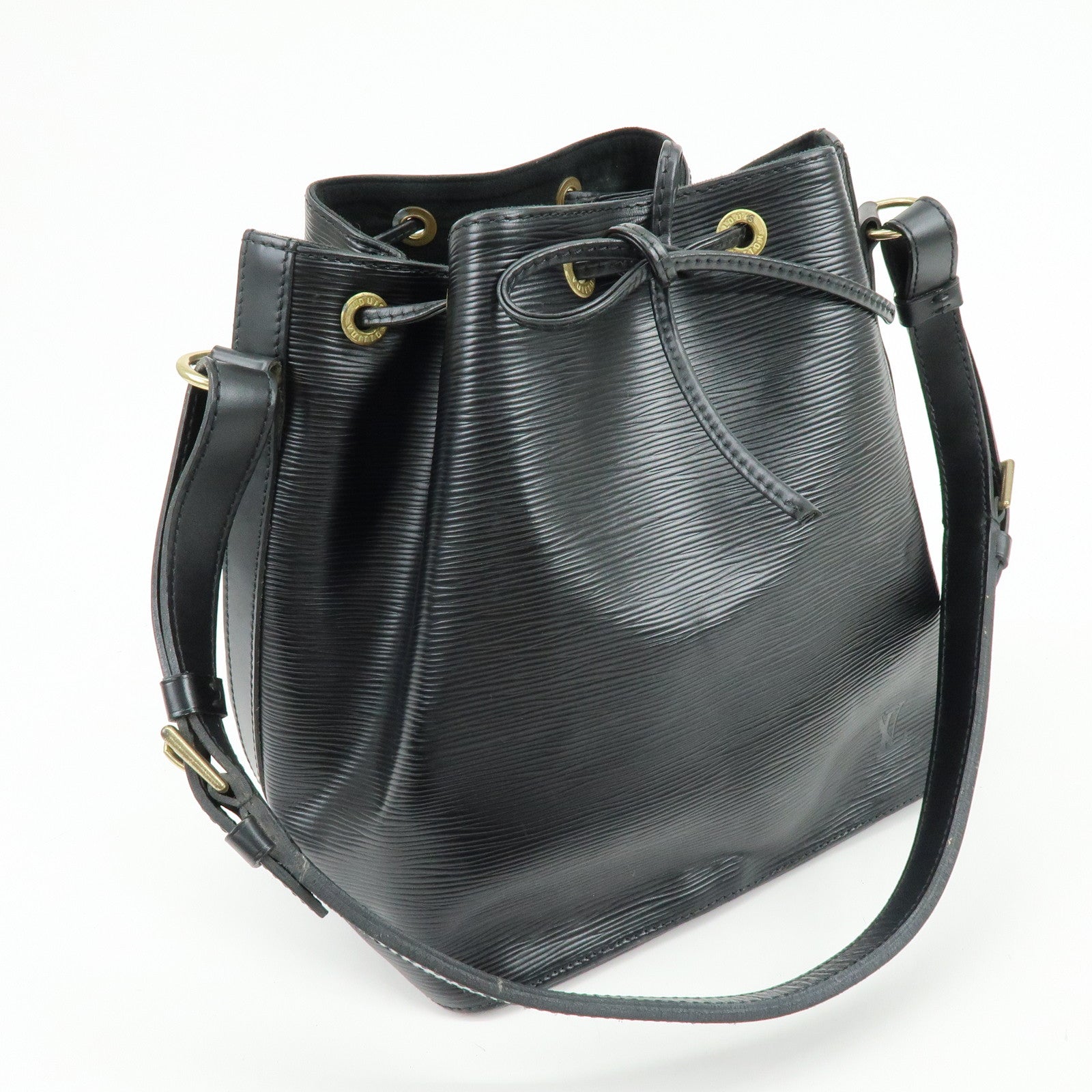 Louis Vuitton Epi Petit Noe Shoulder Bag Noir Black M44102