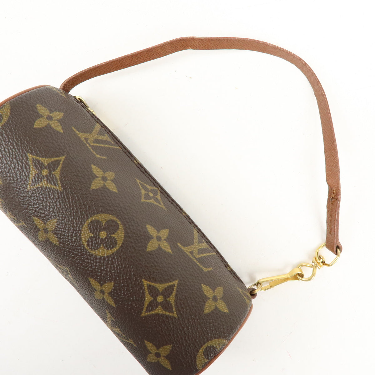 Louis Vuitton Monogram Mini Pouch for Papillon Bag Brown
