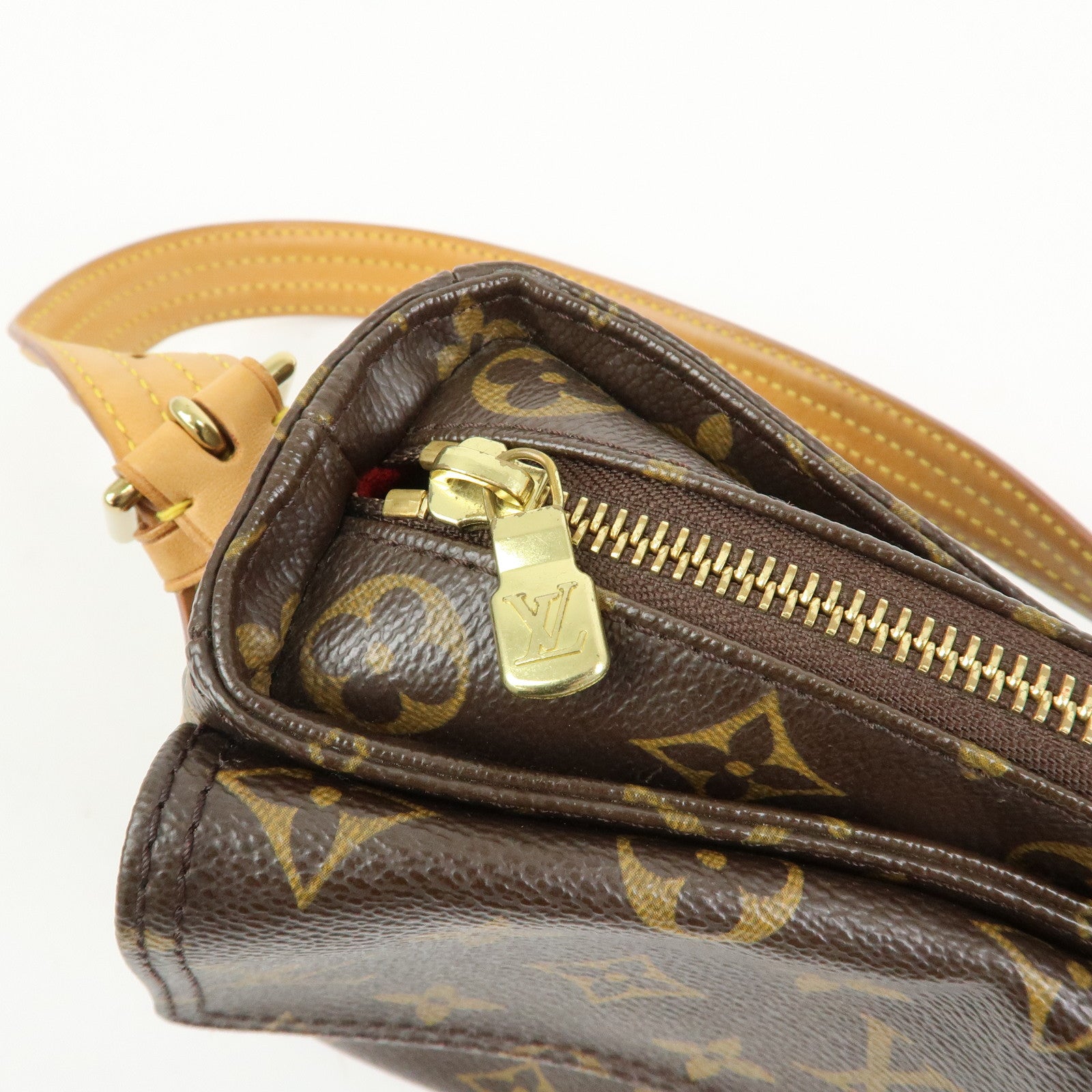 Louis Vuitton Monogram Viva Cite Shoulder Bag Hand Bag Brown M51164