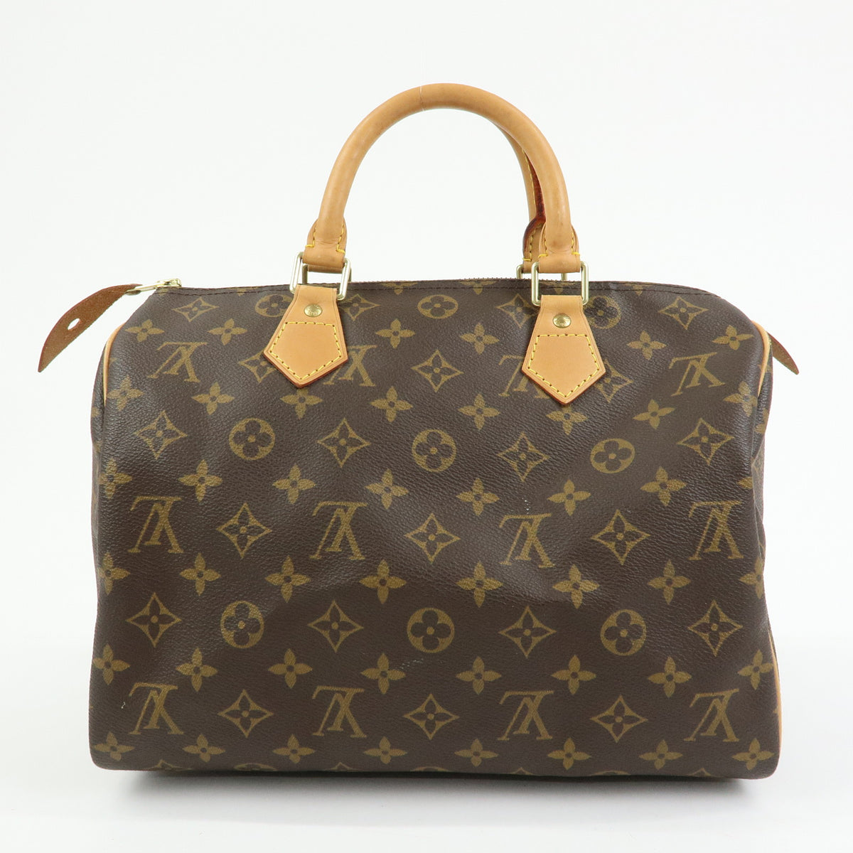 Louis Vuitton Monogram Speedy 30 Boston Bag Hand Bag Brown M41526