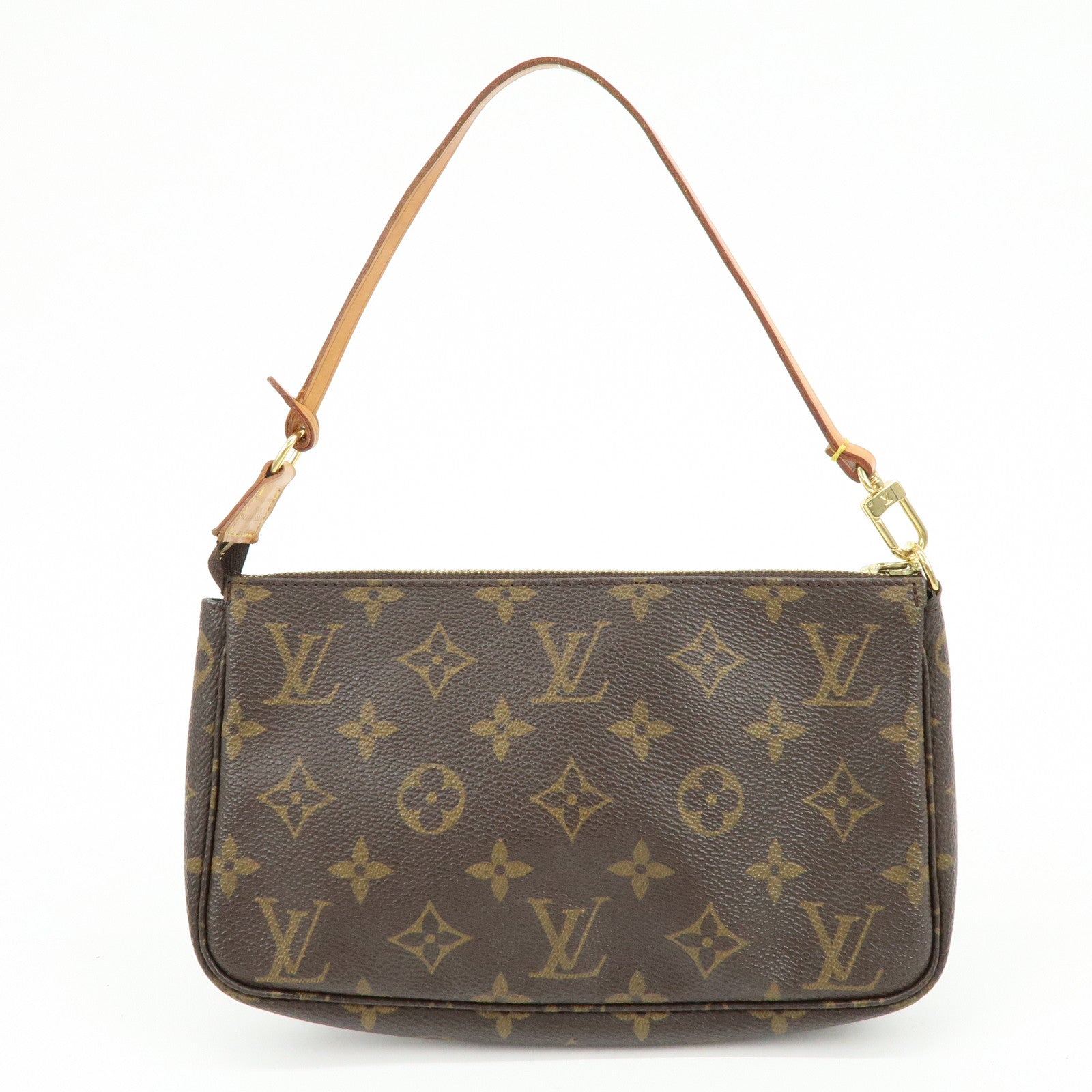 Louis Vuitton Monogram Pochette Accessoires Pouch Hand Bag M51980