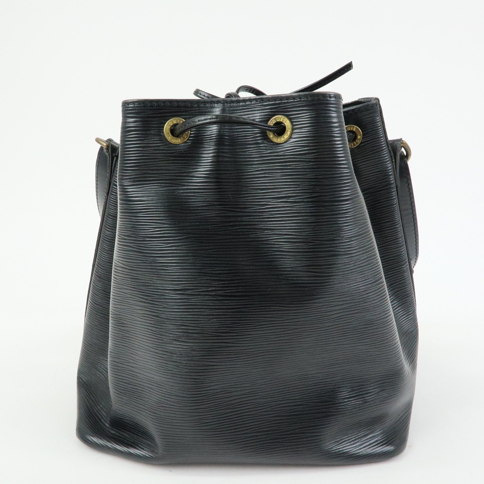 Louis Vuitton Epi Leather Petit Noe Shoulder Bag Noir Black M59012
