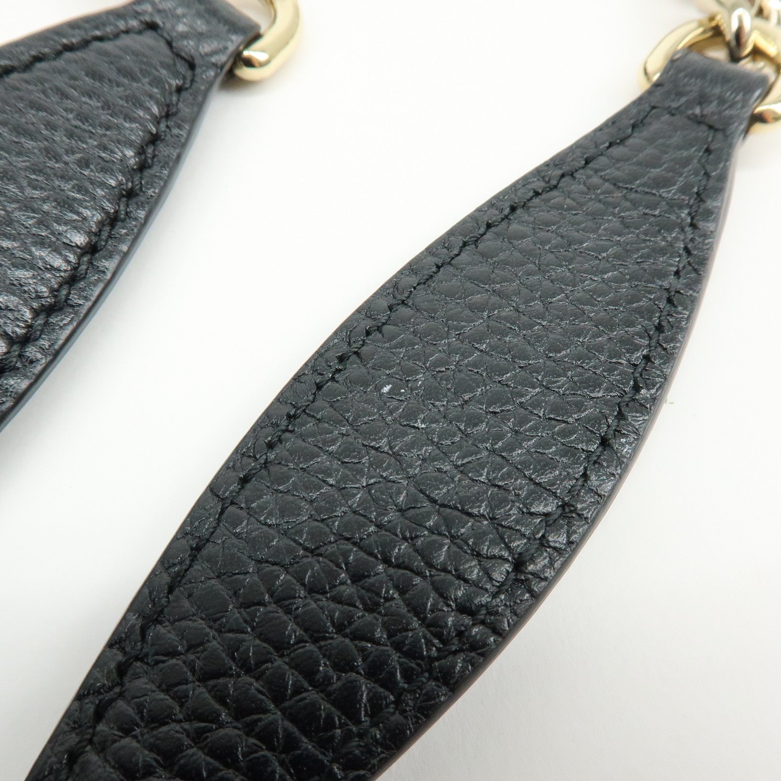GUCCI SOHO Interlocking G Chain Shoulder Bag Tote Bag Black 536196