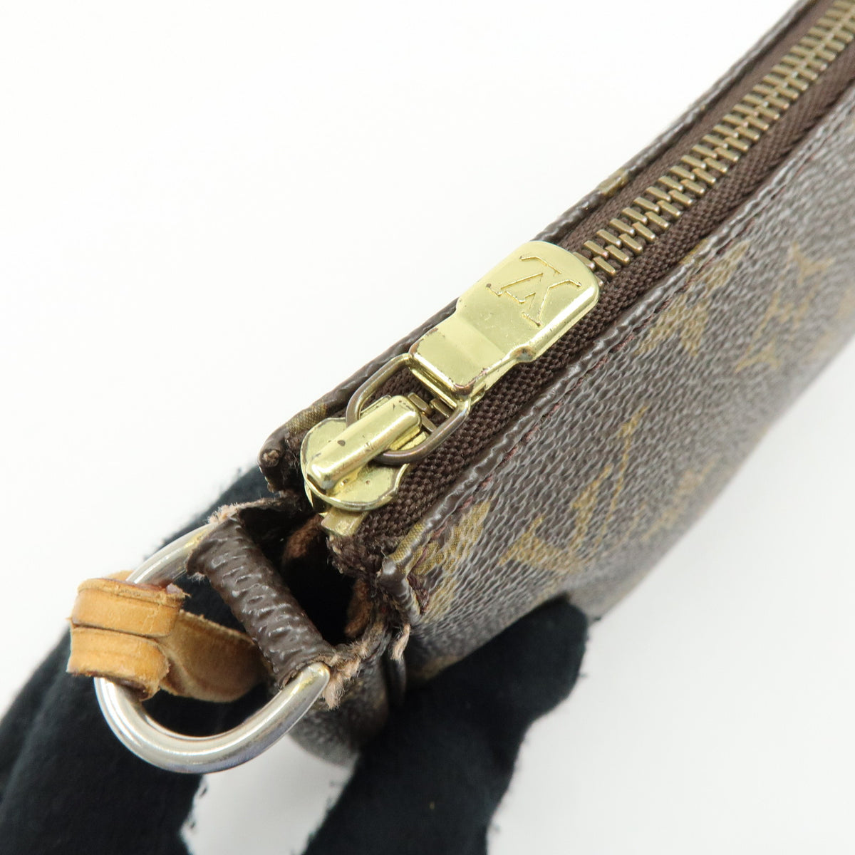 Louis Vuitton Monogram Pochette Accessoires Pouch Hand Bag M51980