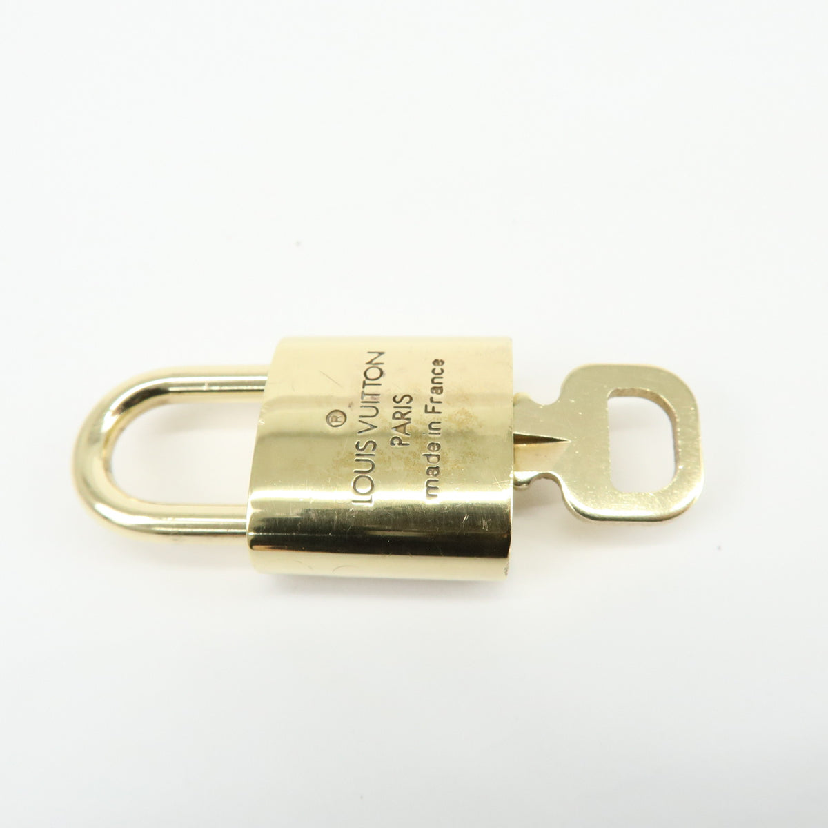 Louis Vuitton Lot of 10 Lock & Key Cadena Key Lock Gold