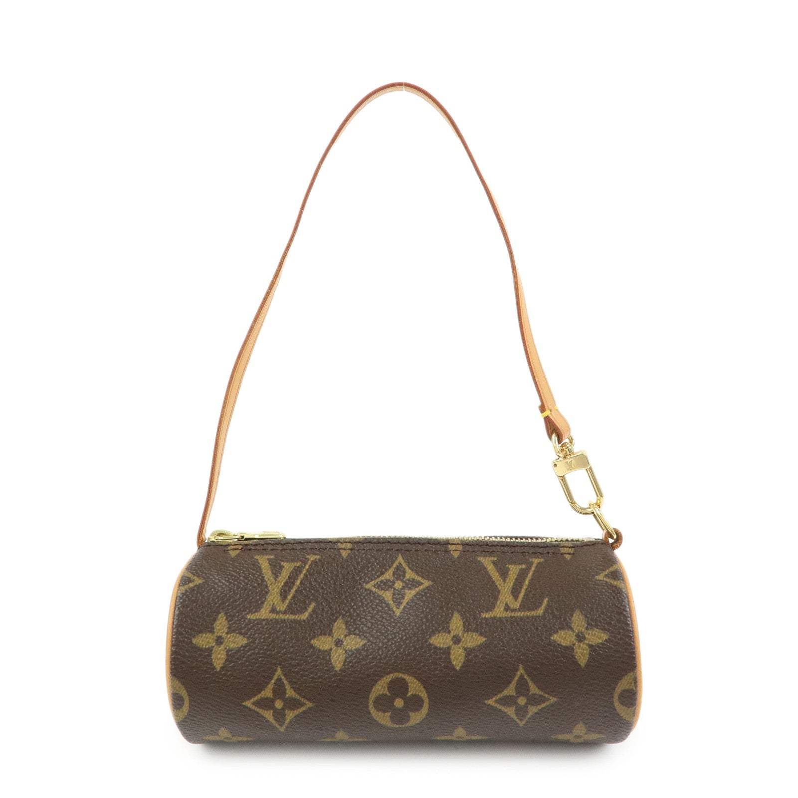 Louis Vuitton Monogram Mini Pouch for Papillon Bag Brown