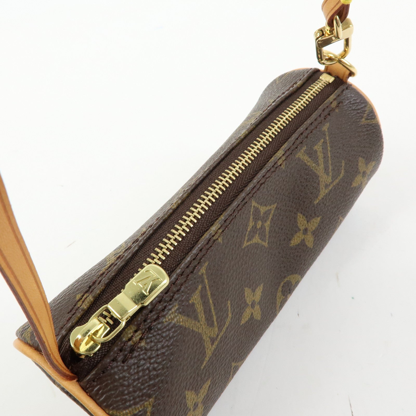 Louis Vuitton Monogram Mini Pouch for Papillon Bag Brown