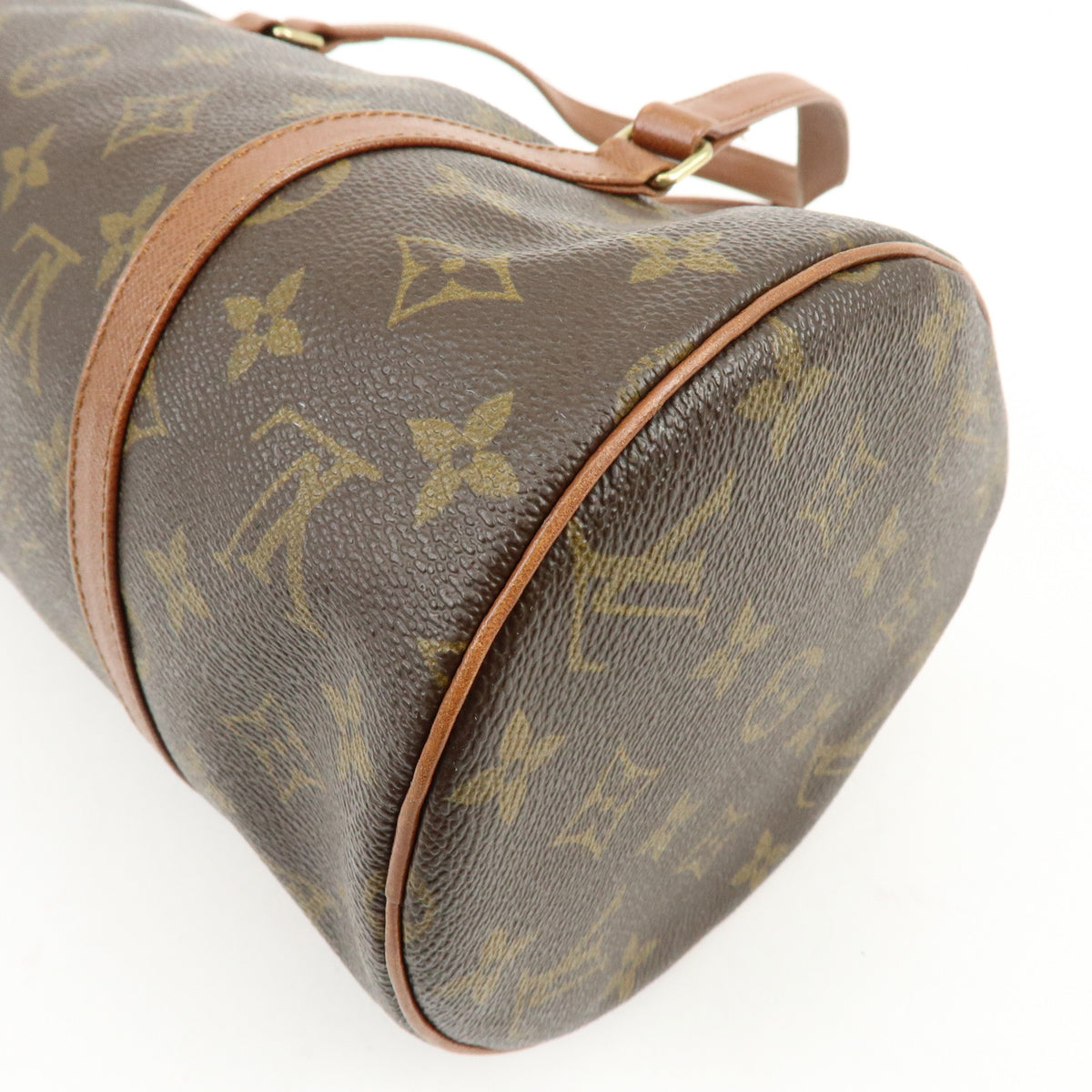 Louis Vuitton Monogram Papillon 30 Hand Bag Brown M51365