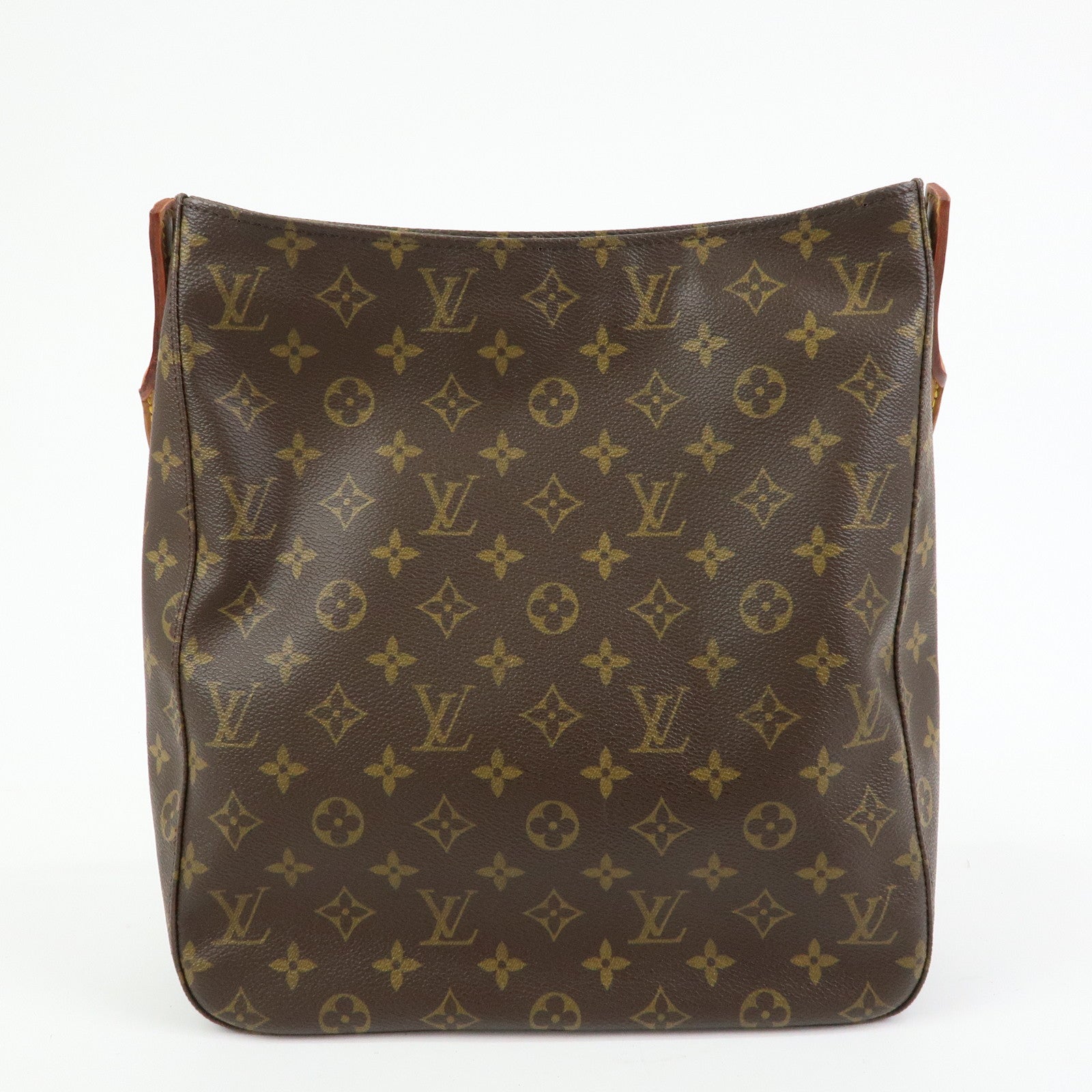 Louis Vuitton Monogram Looping GM Shoulder Bag Brown M51145
