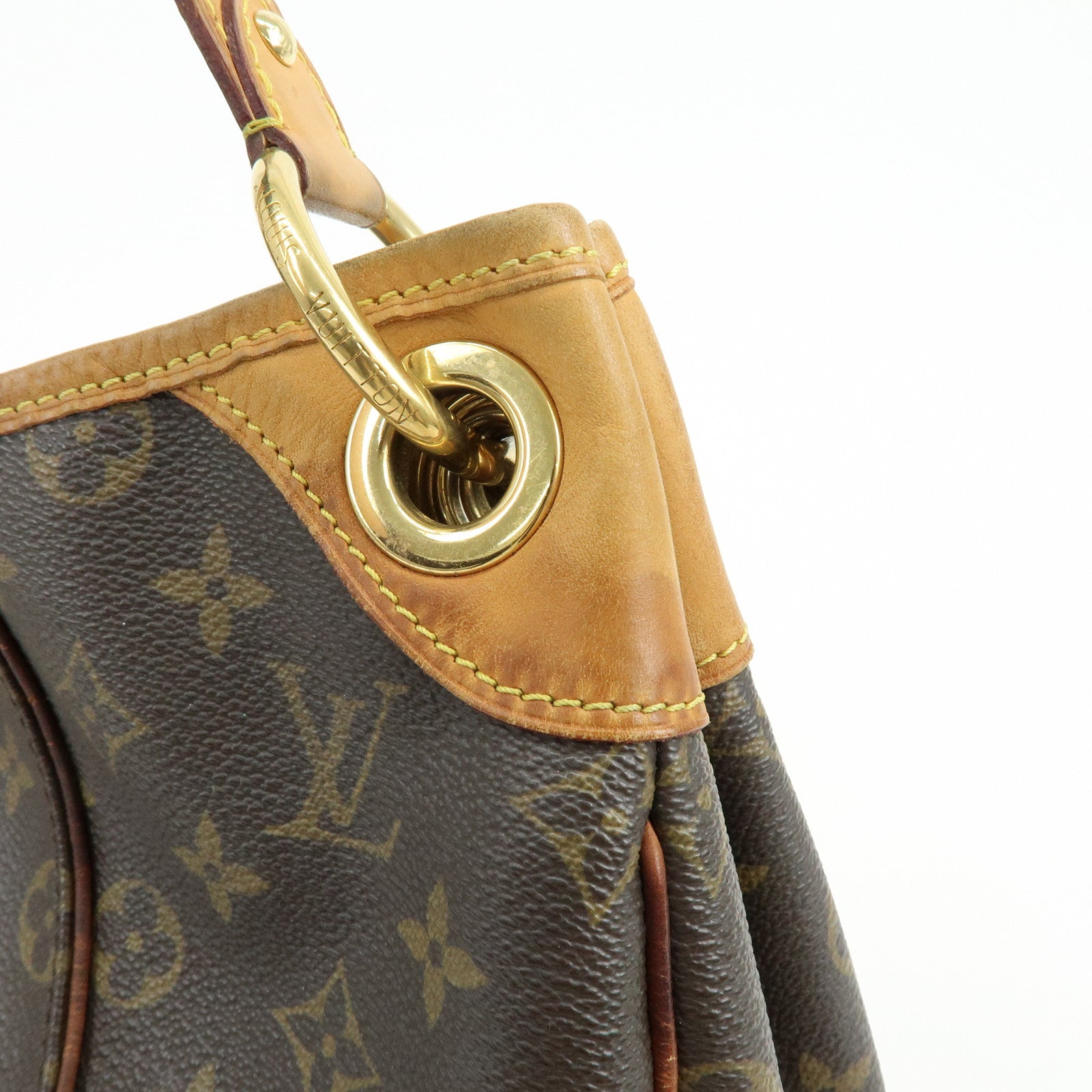 Louis Vuitton Monogram Galliera PM Shoulder Bag Brown M56382