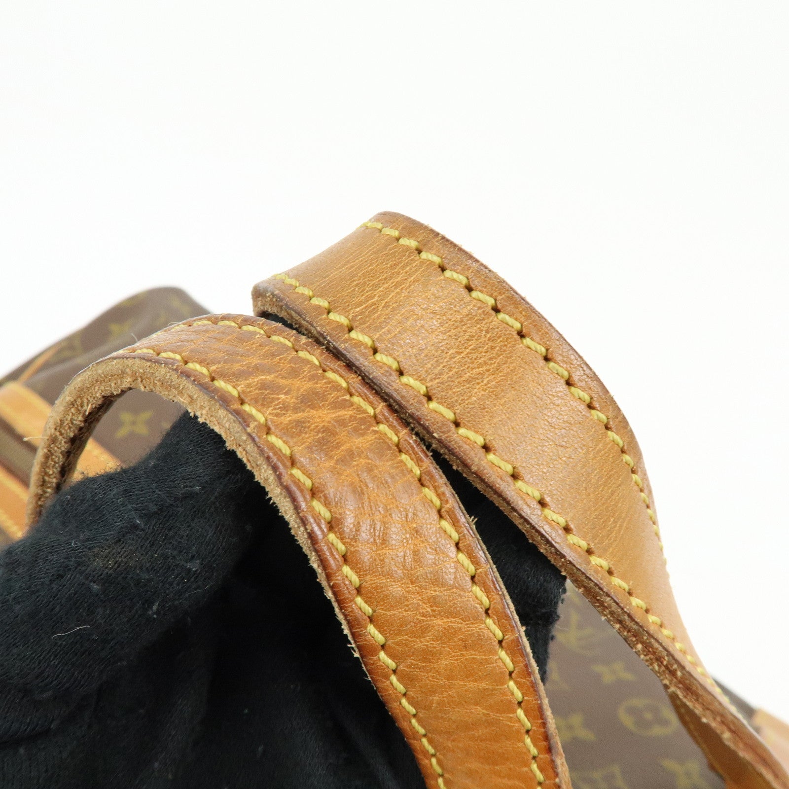 Louis Vuitton Monogram Sac Souple 55 Boston Bag Brown M41622