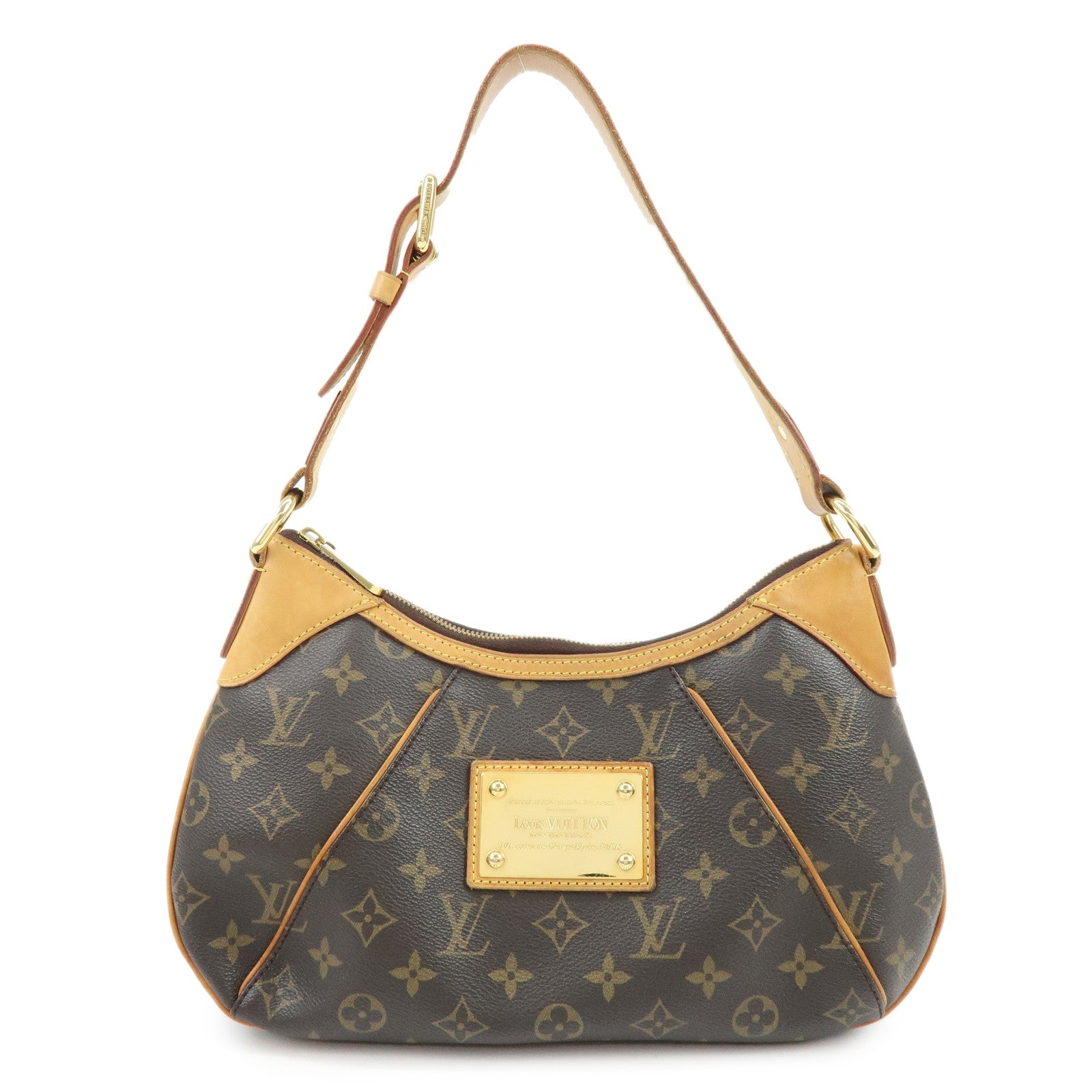 Louis Vuitton Monogram Thames PM Shoulder Bag Hand Bag Brown M56384