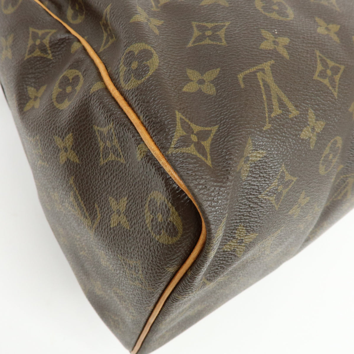 Louis Vuitton Monogram Speedy 40 Hand Bag Boston Bag Brown M41522