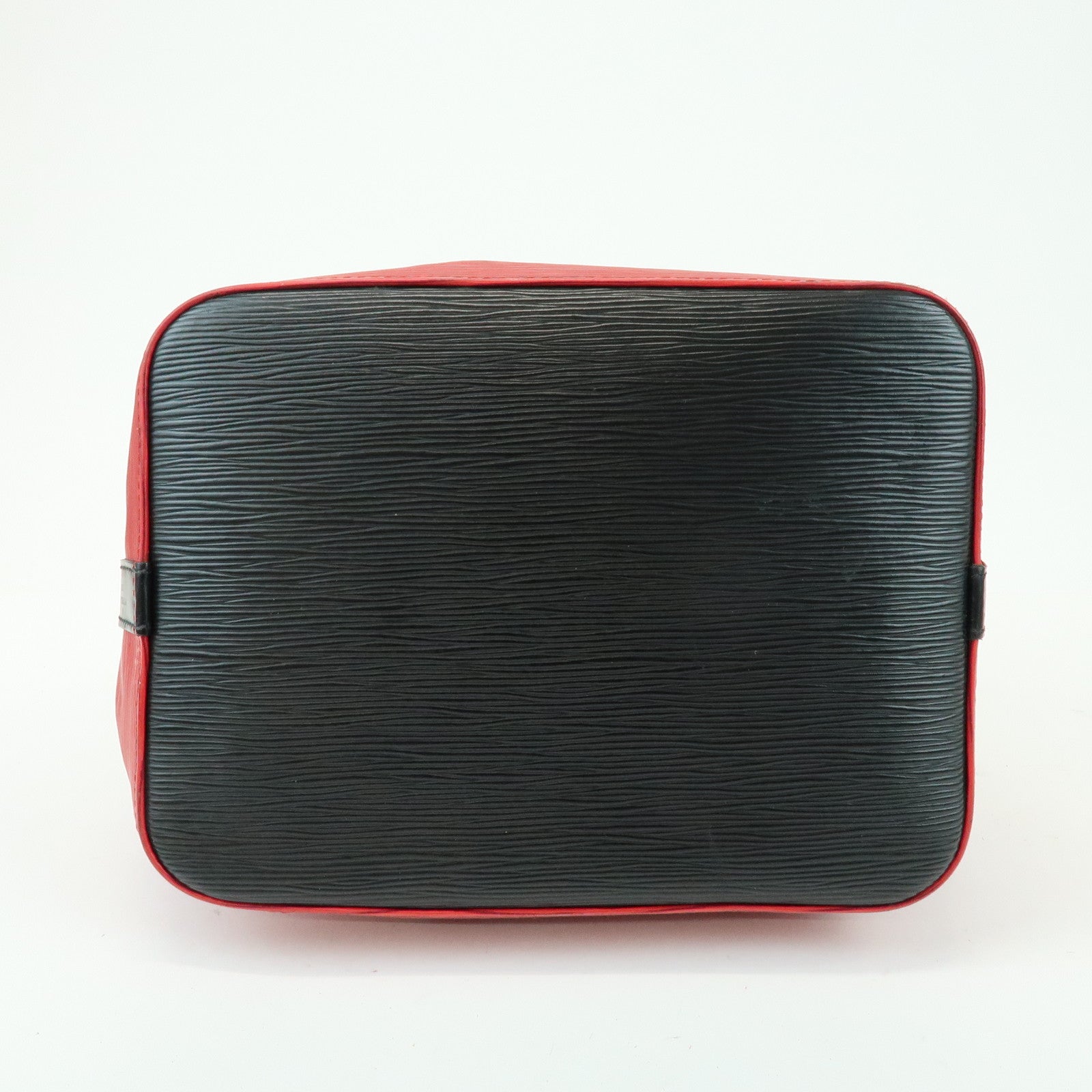 Louis Vuitton Epi Petit Noe Shoulder Bag Noir Castilian Red M44172