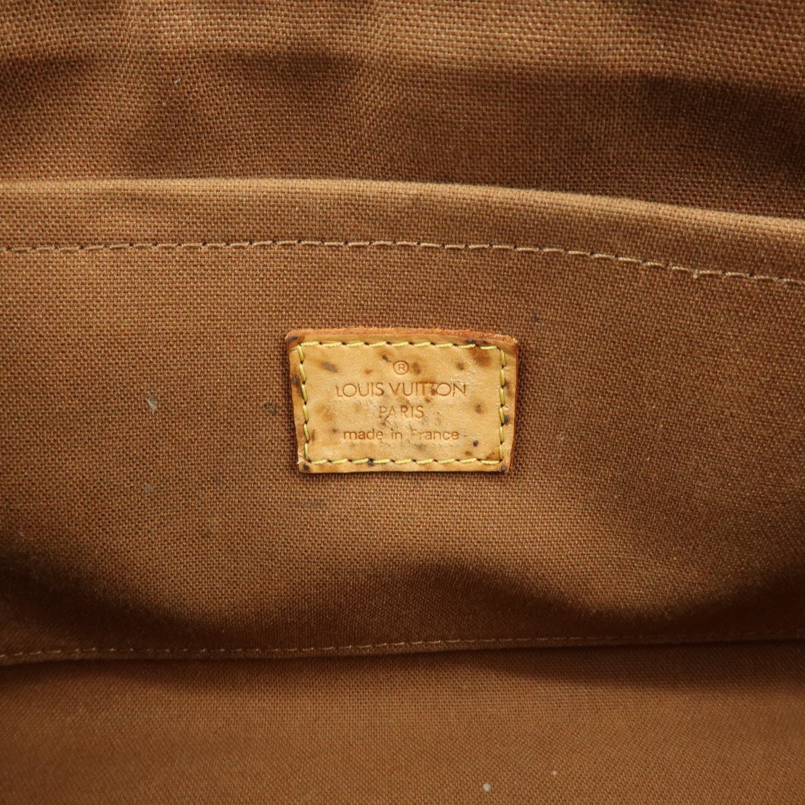 Louis Vuitton Monogram Canvas Popincourt Hand Bag Brown M40009