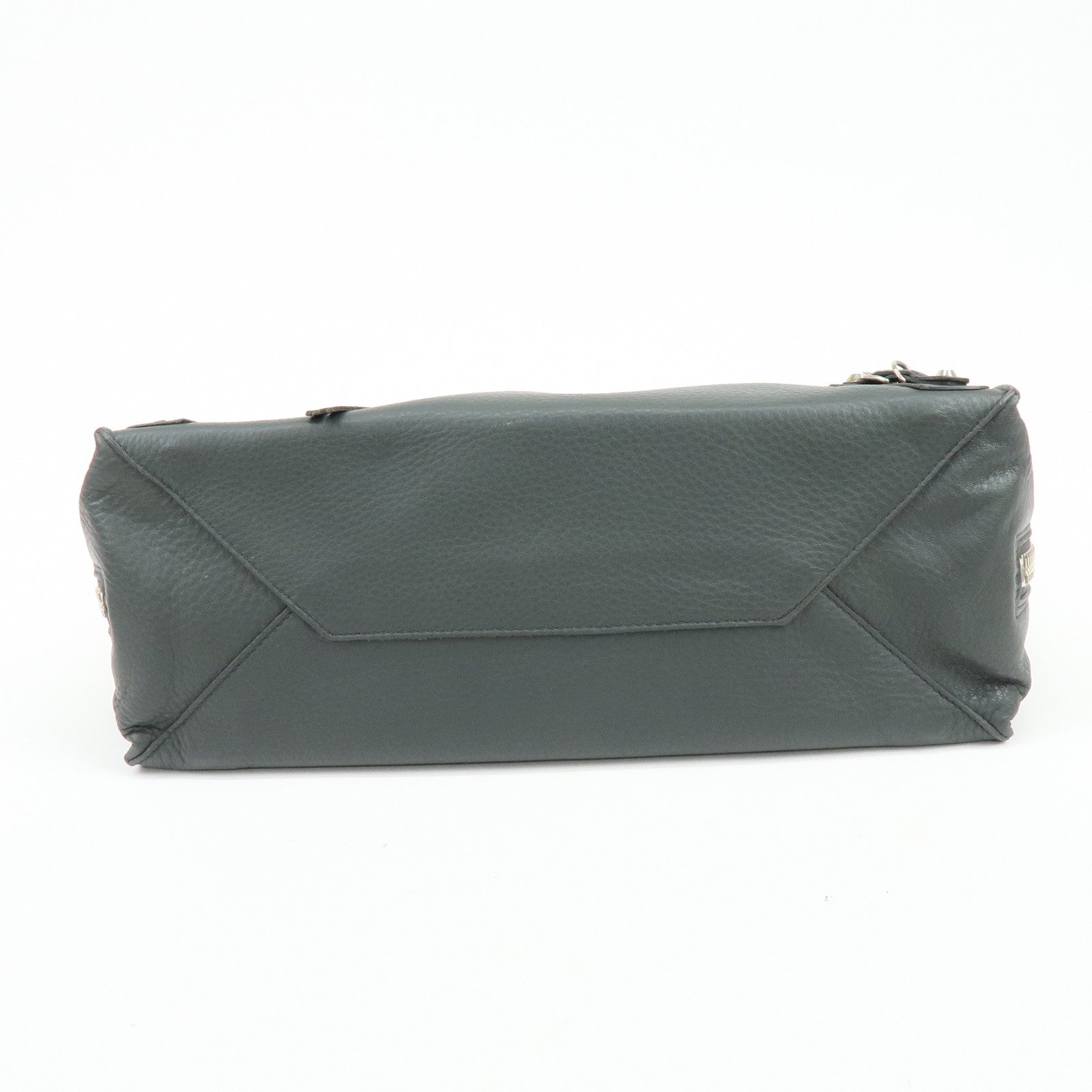 BALENCIAGA The Paper Shoulder Bag Hand Bag Grey 432596