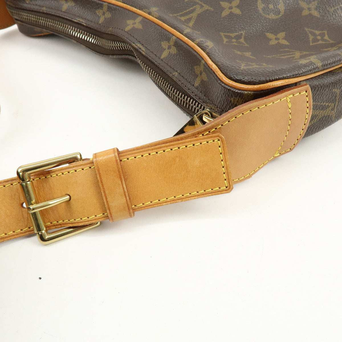 Louis Vuitton Monogram Croissant MM Shoulder Bag Brown M51512