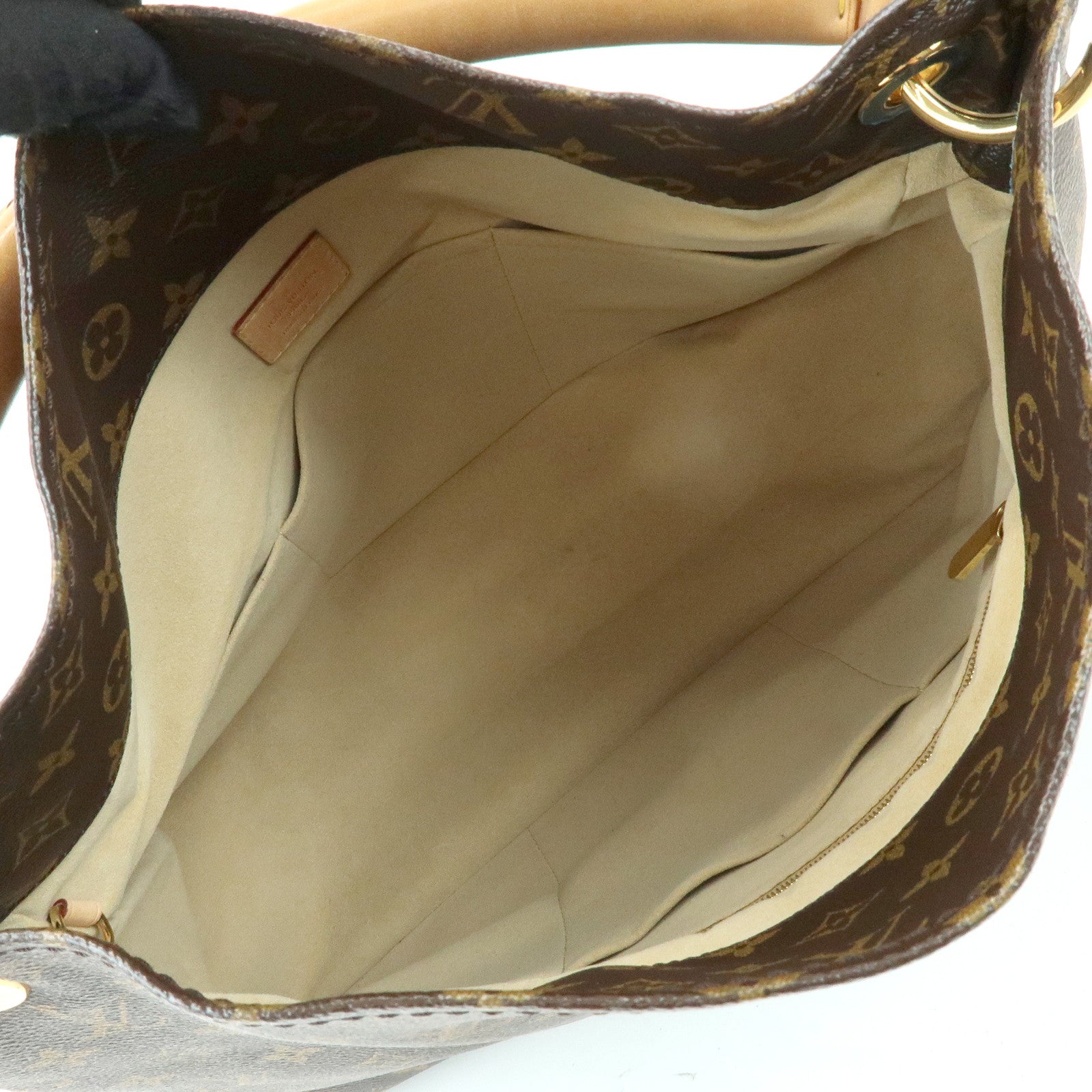 Louis Vuitton Monogram Artsy MM Shoulder Bag Brown M40249