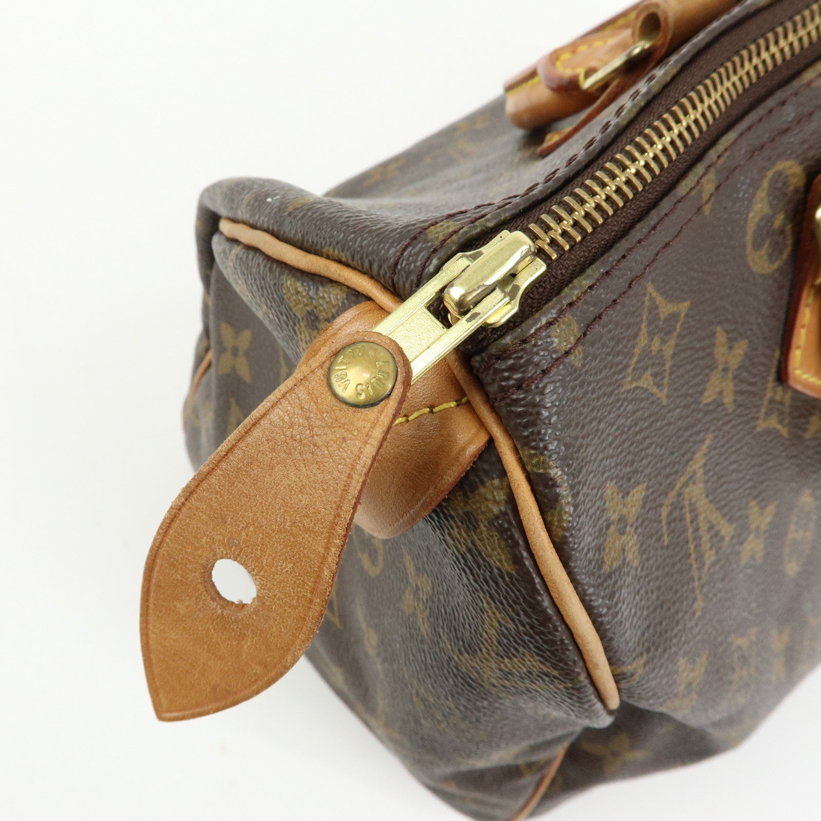Louis Vuitton Monogram Speedy 30 Boston Bag Hand Bag Brown M41526