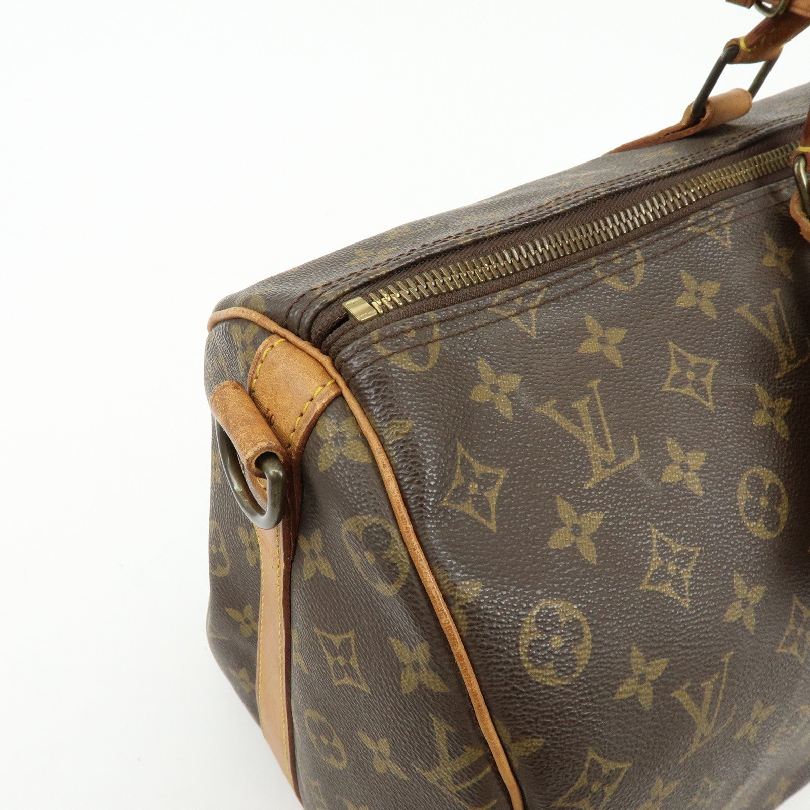 Louis Vuitton Monogram Keep All Bandouliere 50 Boston Bag M41416