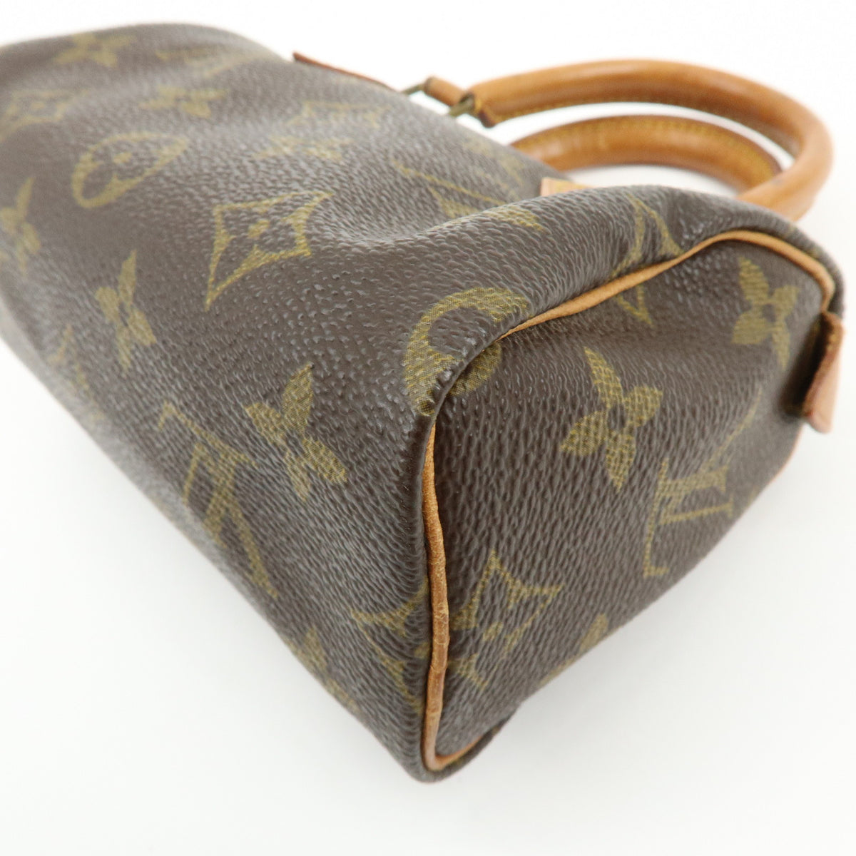 Louis Vuitton Monogram Mini Speedy Hand Bag Brown M41534 J75011 Lot