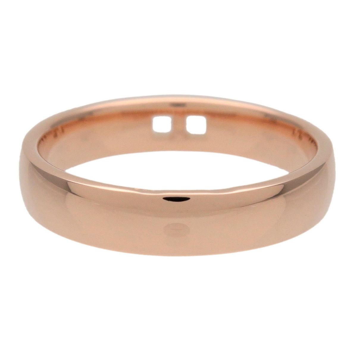 HERMES Ever Hercules 11P Diamond Ring K18 750PG #47 US4 EU47 HK8
