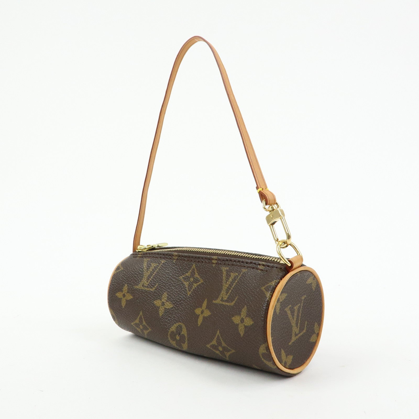 Louis Vuitton Monogram Mini Pouch for Papillon Bag Brown