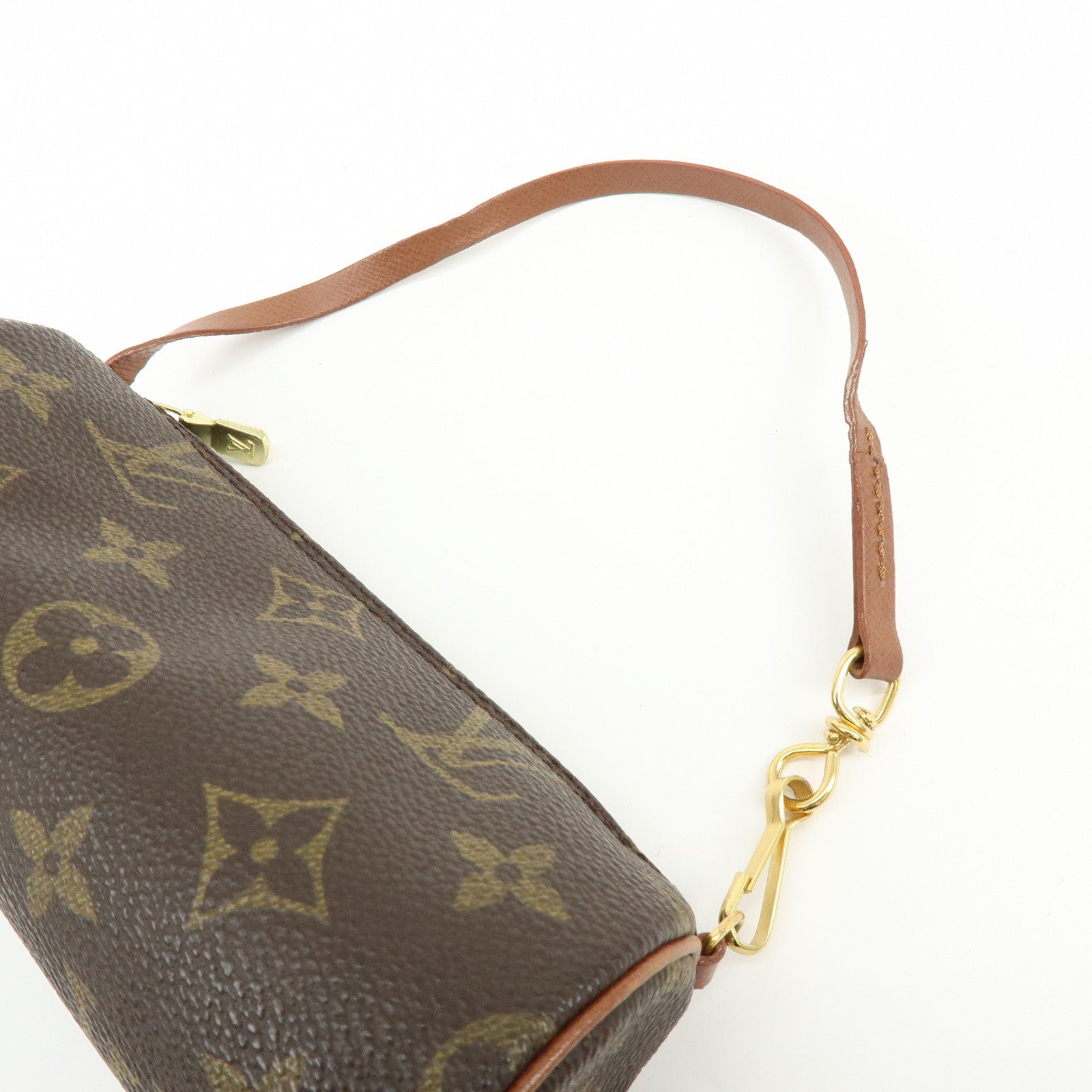 Louis Vuitton Monogram Mini Pouch for Papillon Bag Brown