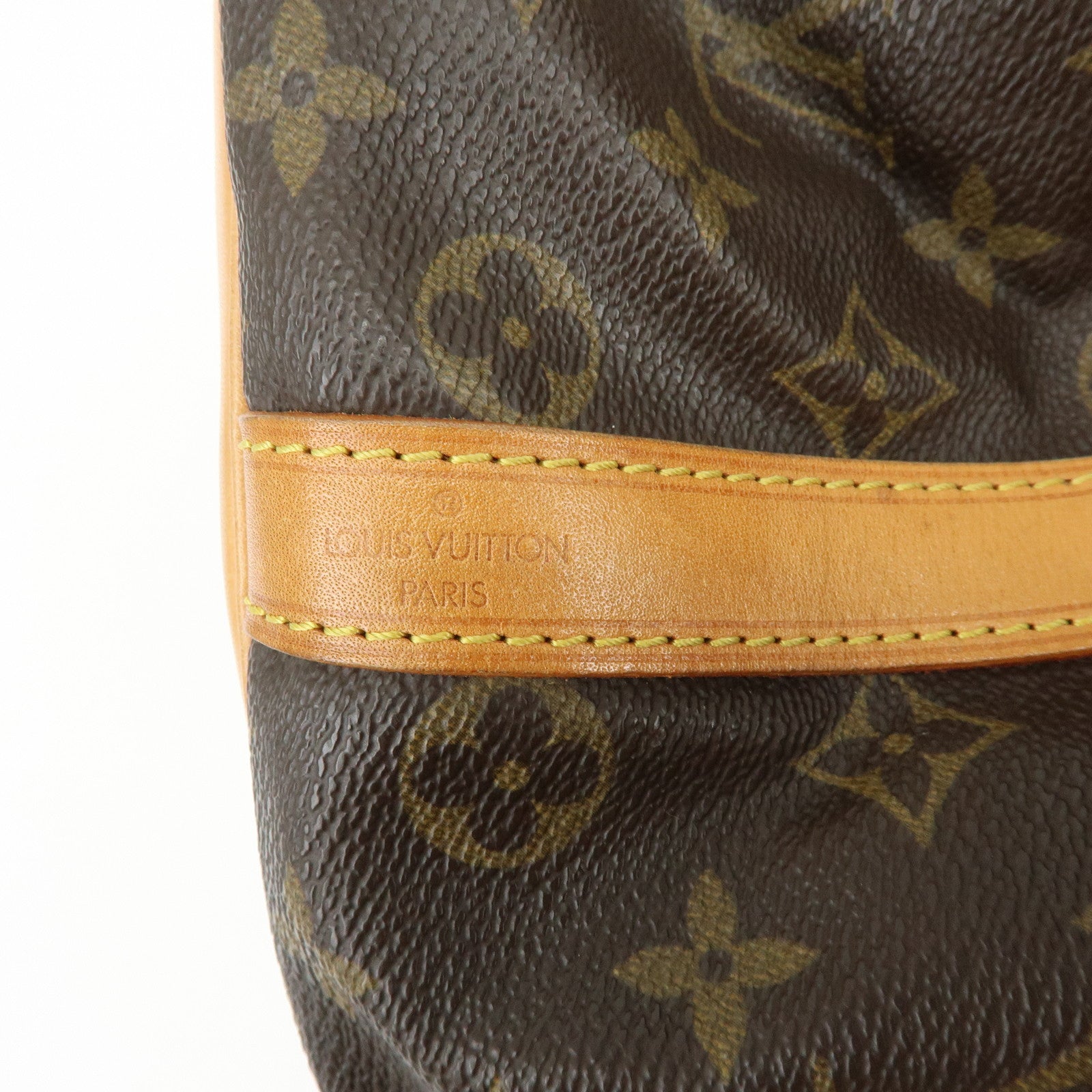 Louis Vuitton Monogram Canvas Petit Noe Shoulder Bag Brown M42226