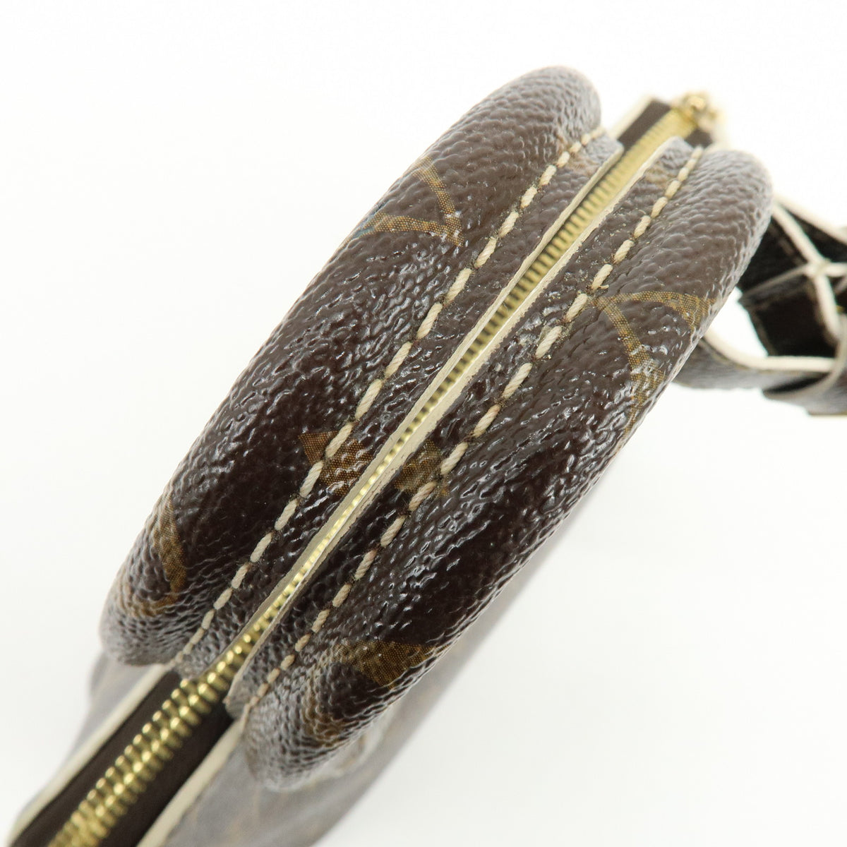Louis Vuitton Monogram Shiny Lockit BB Mini Hand Bag Brown M40599