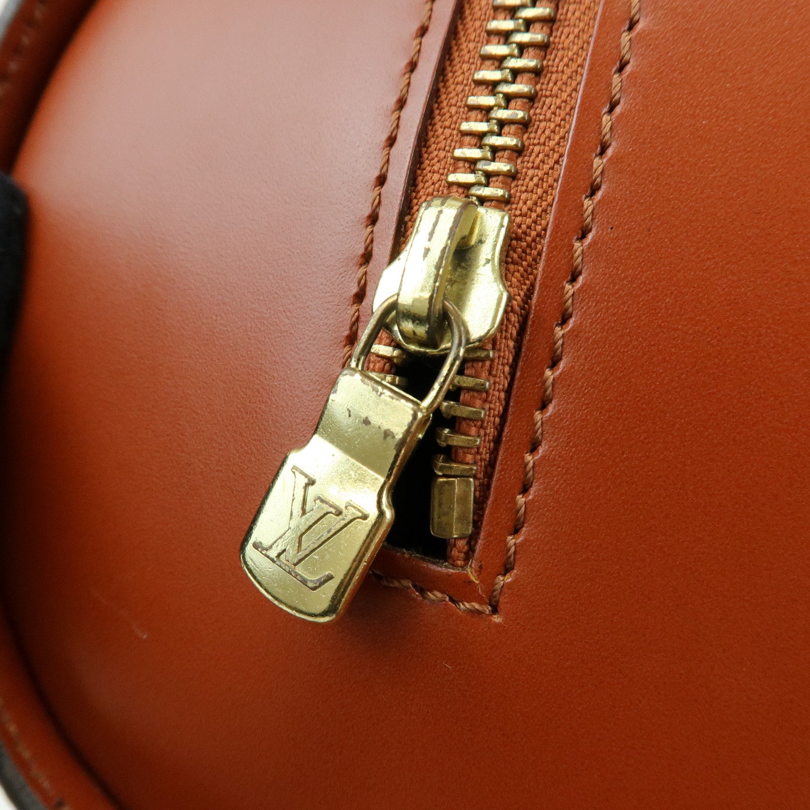 Louis Vuitton Epi Leather Soufflot Hand Bag Kenya Brown M52223
