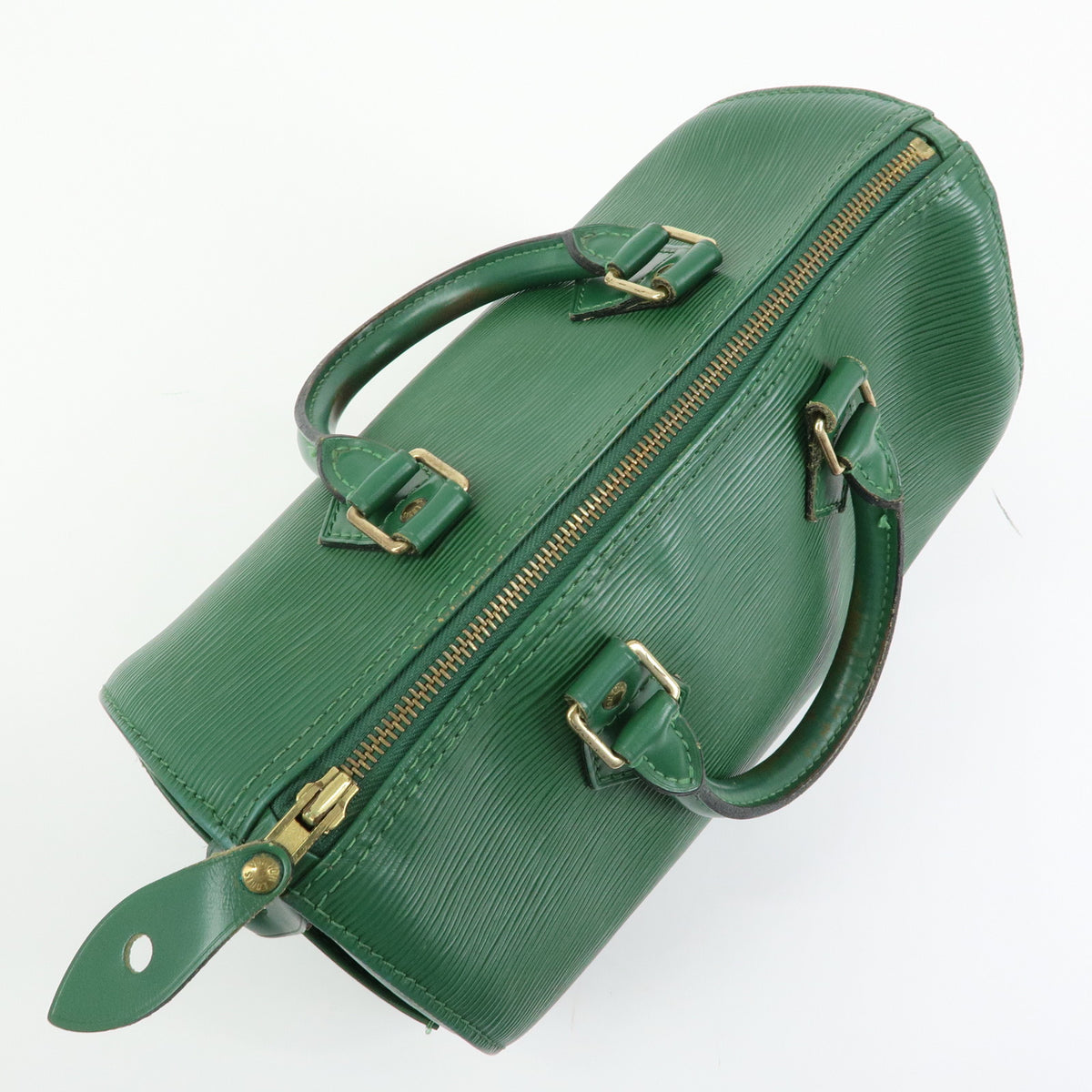 Louis Vuitton Epi Speedy 25 Hand Boston Bag Borneo Green M43014