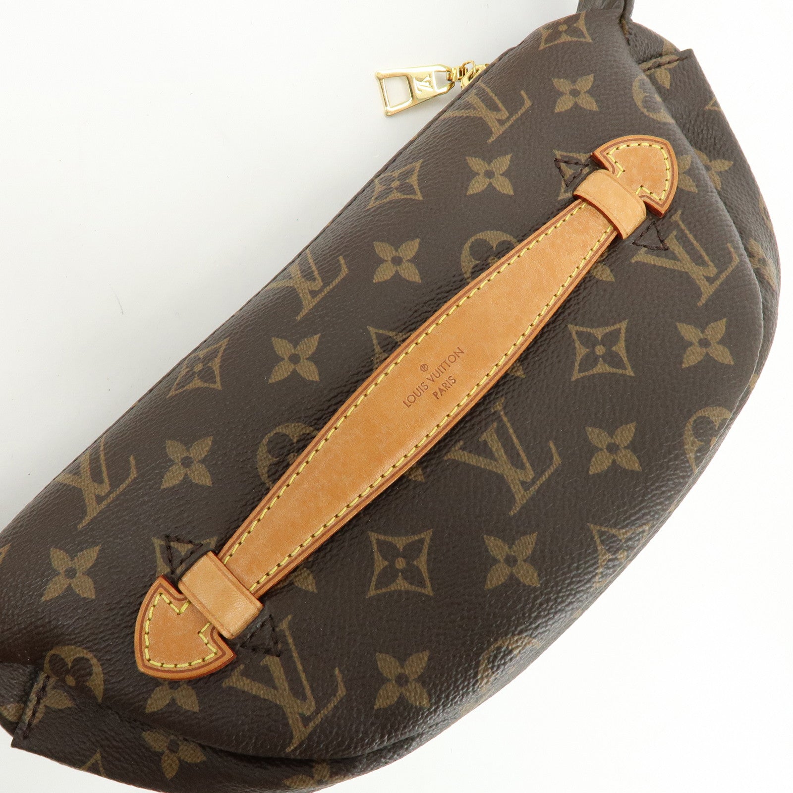 Louis Vuitton Monogram Bum Bag Crossbody Shoulder Bag Brown M43644