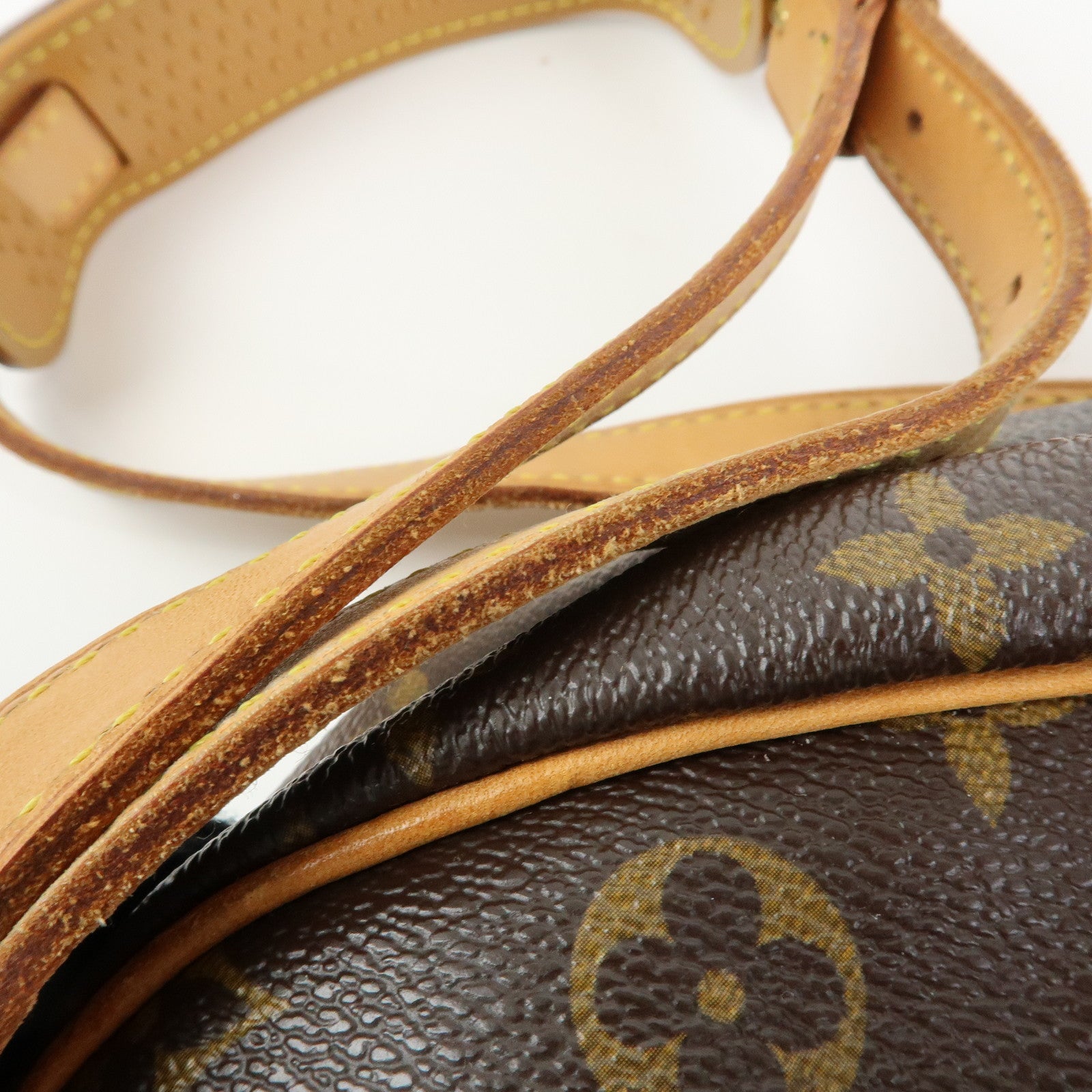 Louis Vuitton Monogram Saumur 30 Shoulder Crossbody Bag Brown M42256