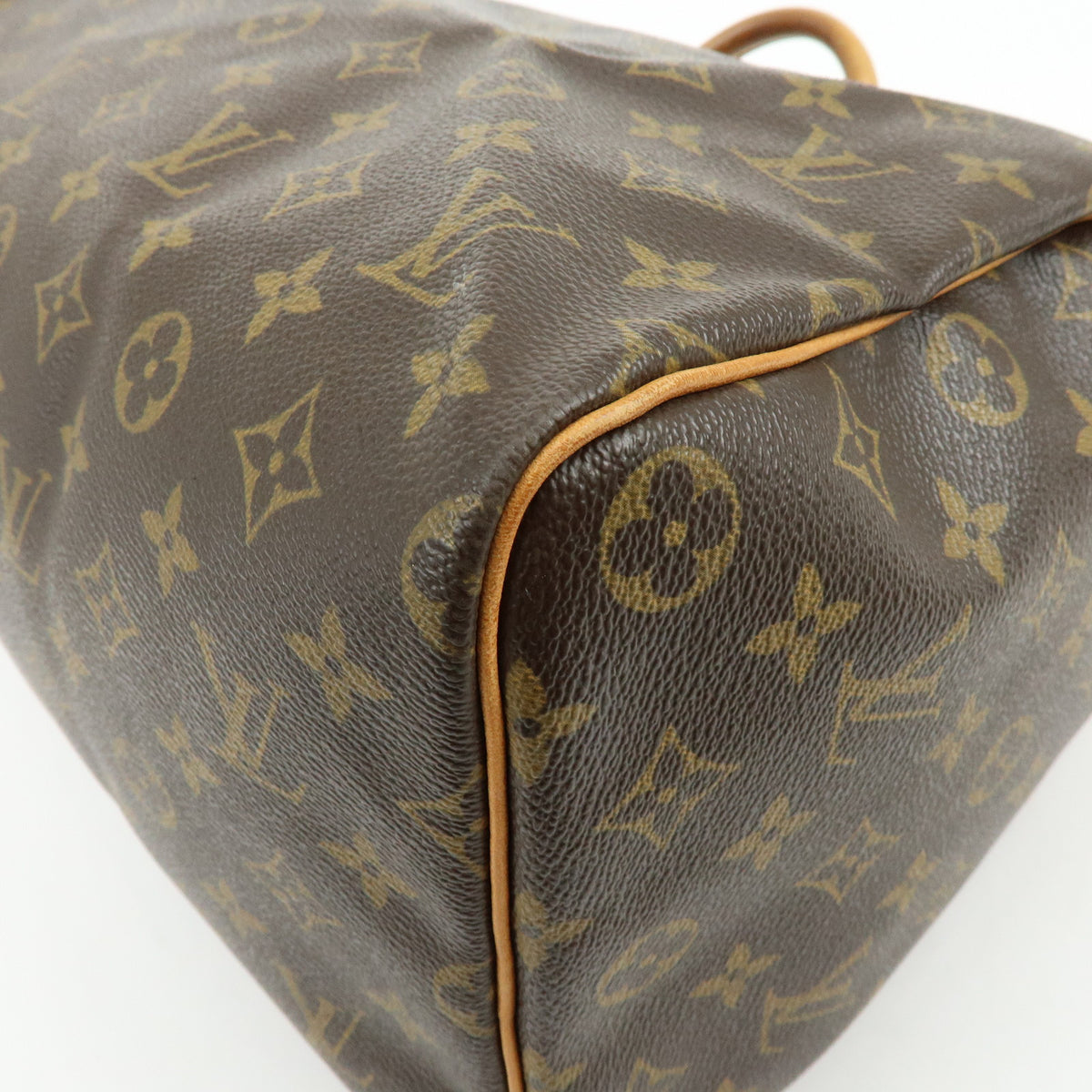 Louis Vuitton Monogram Speedy 40 Hand Bag Boston Bag Brown M41522