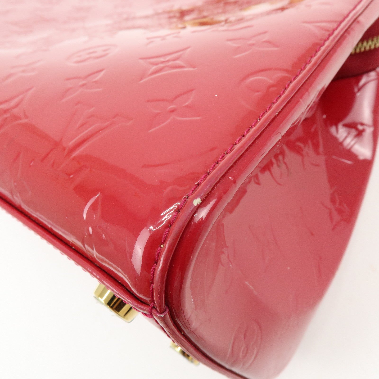 Louis Vuitton Vernis Brea MM 2Way Bag Hand Bag Rose Indien M91798