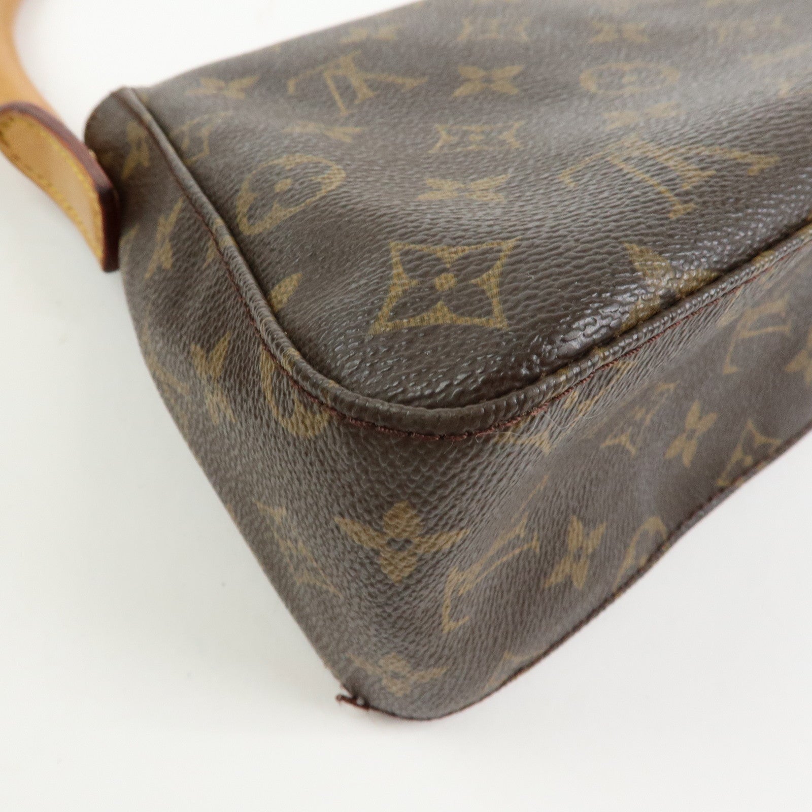 Louis Vuitton Monogram Mini Looping Shoulder Bag Brown M51147