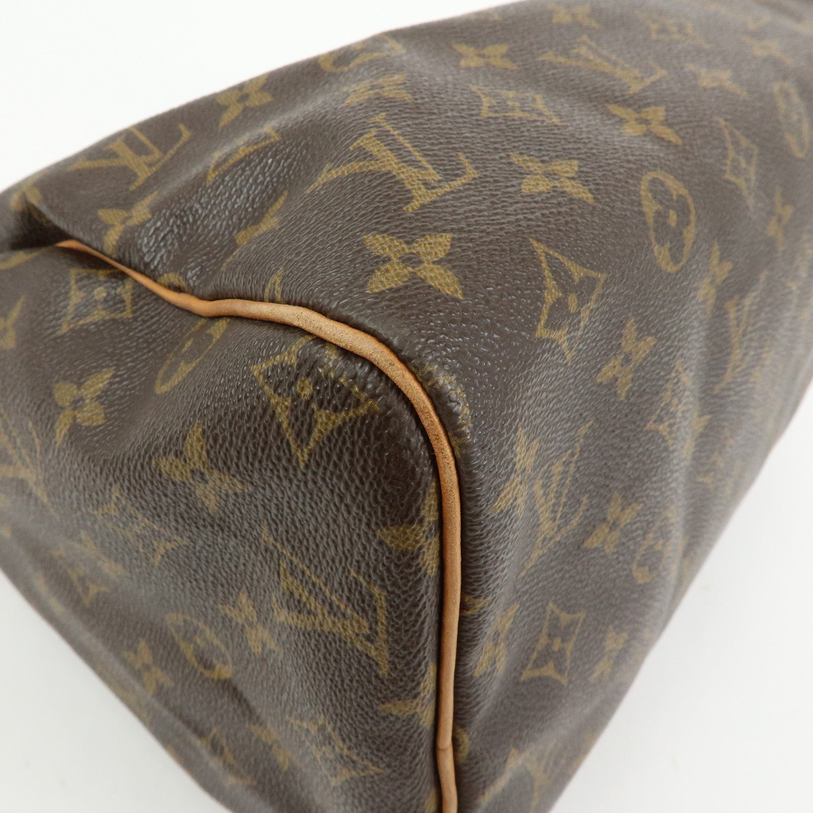 Louis Vuitton Monogram Speedy 30 Boston Bag Hand Bag Brown M41526