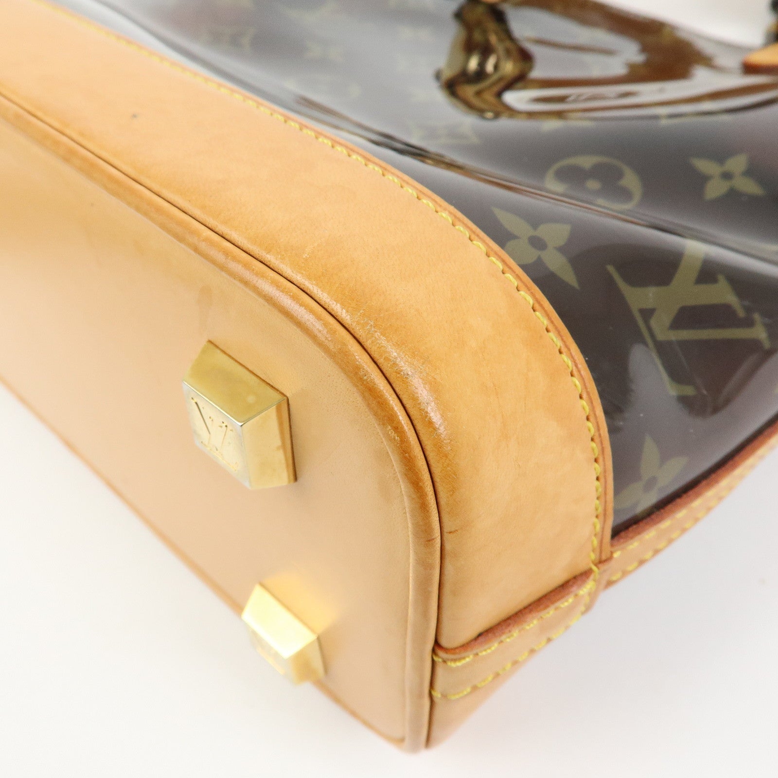 Louis Vuitton Monogram Cabas Ambre PM Tote Bag Clear Brown M92502