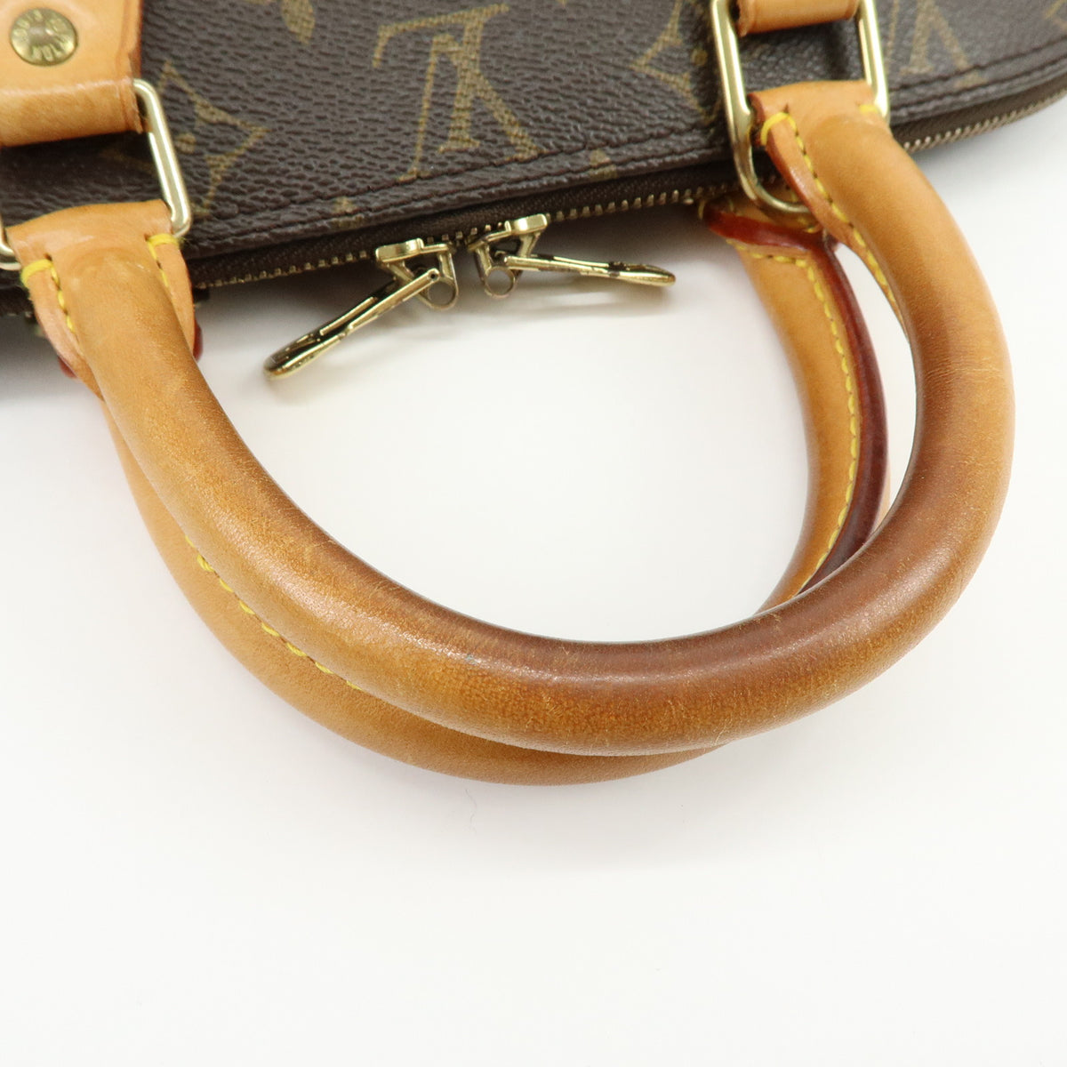 Louis Vuitton Monogram Alma PM Hand Bag Brown M51130