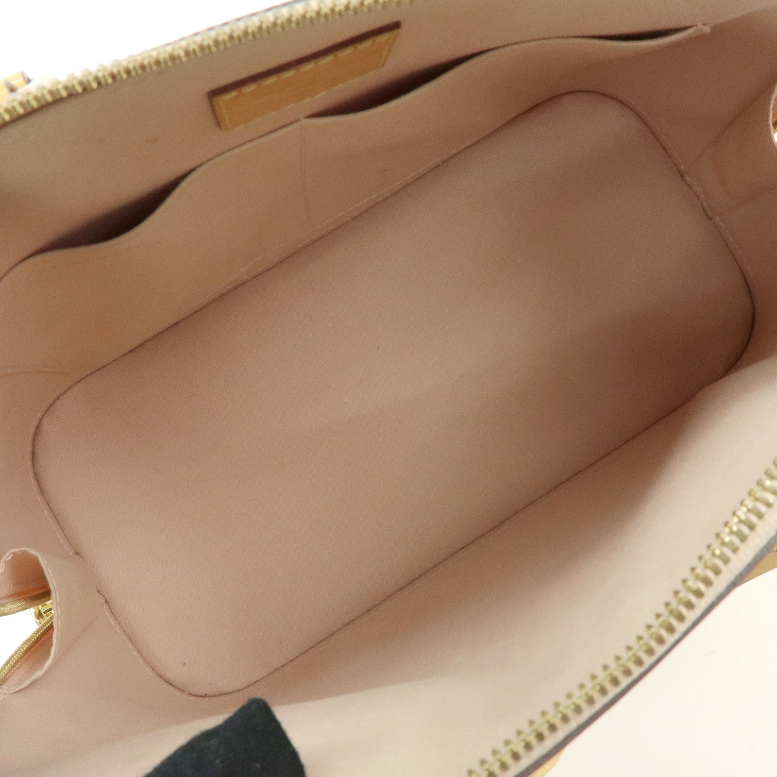 Louis Vuitton Monogram Vernis Alma PM Hand Bag Rose Florentins M91614