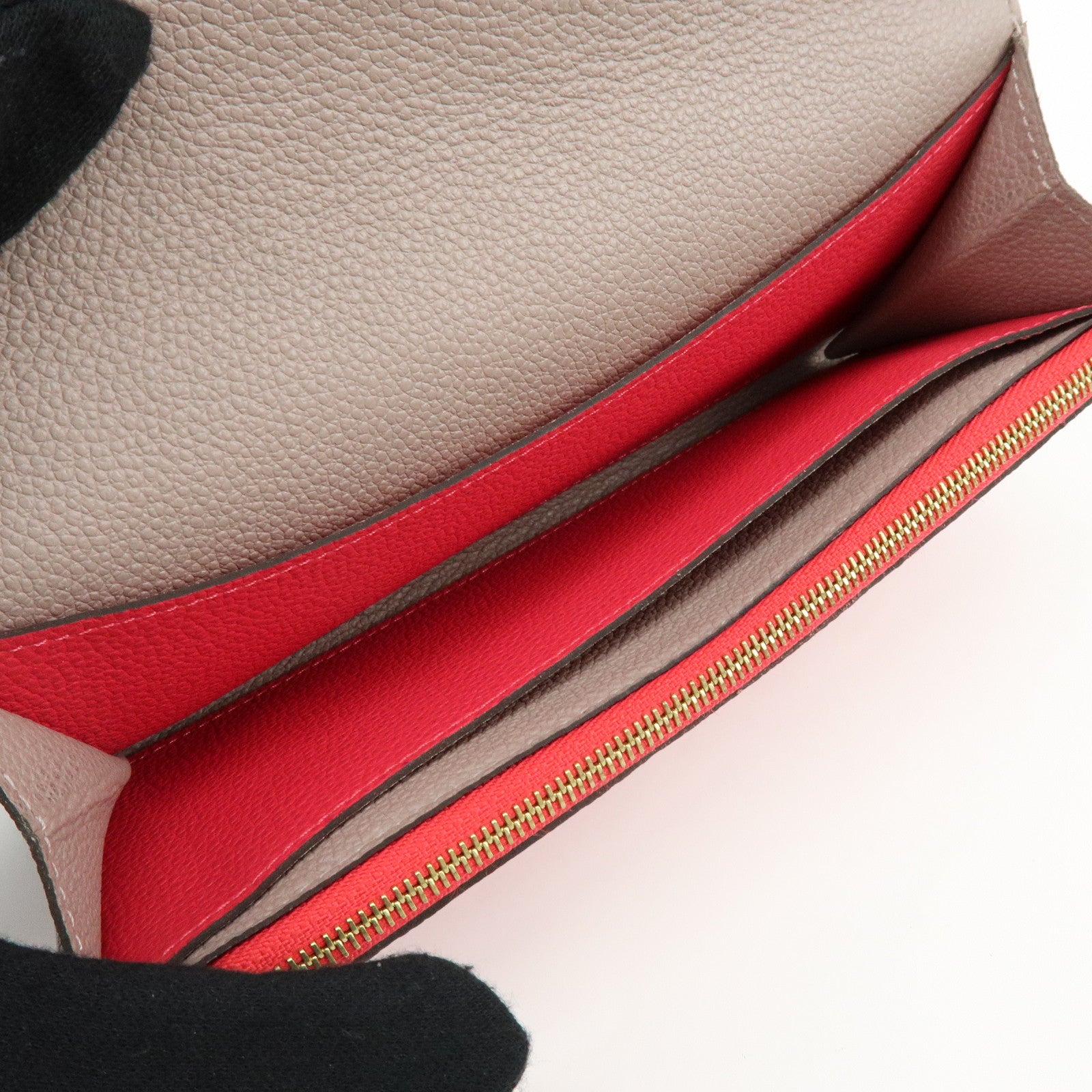 Louis Vuitton Monogram Empreinte Portefeuille Emilie Long Wallet M62371