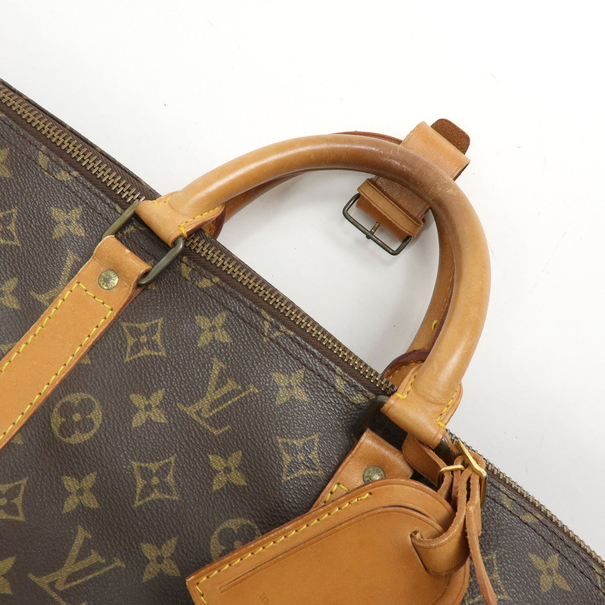 Louis Vuitton Monogram Keep All 55 Boston Bag Brown M41424
