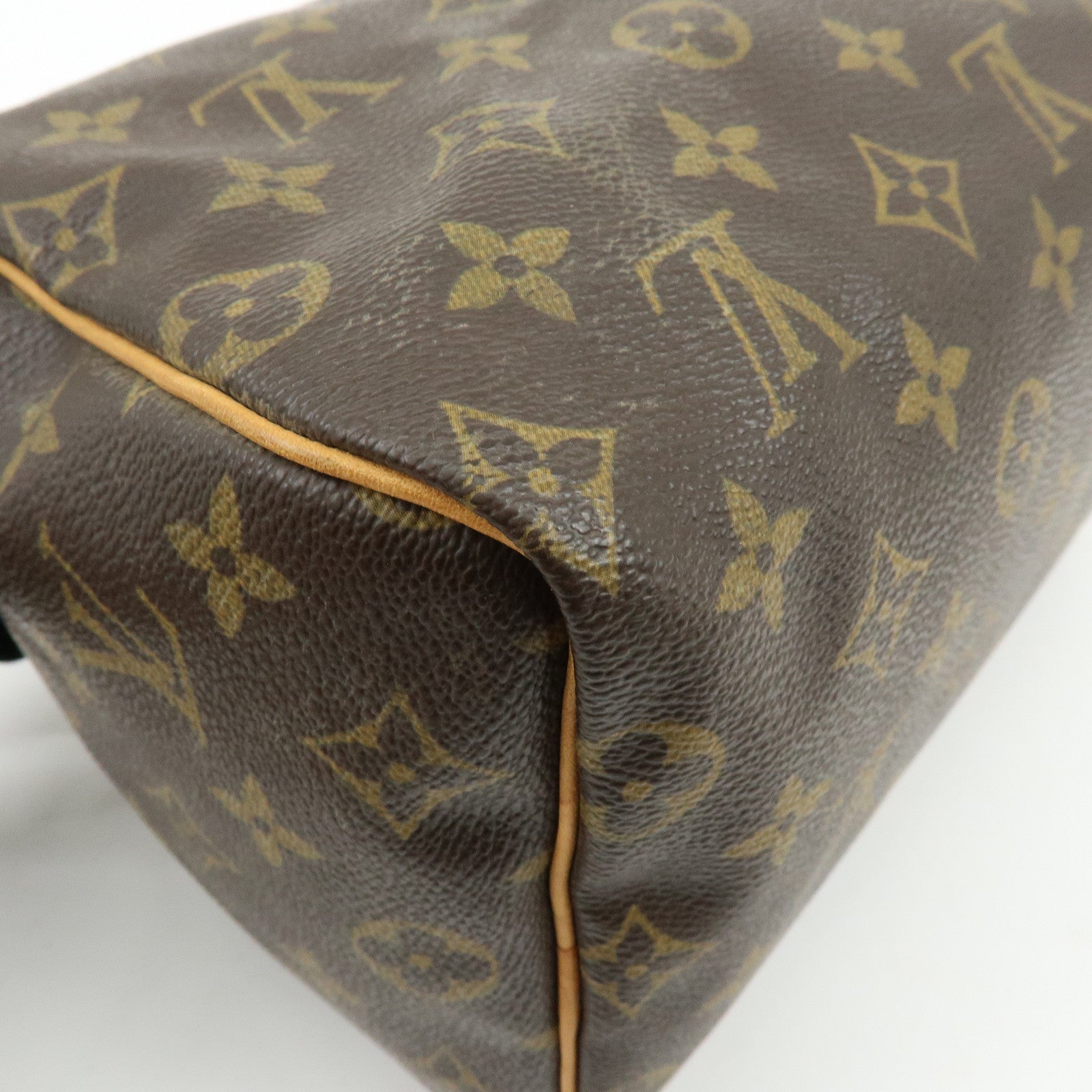 Louis Vuitton Monogram Speedy 25 Boston Bag Hand Bag Brown M41528