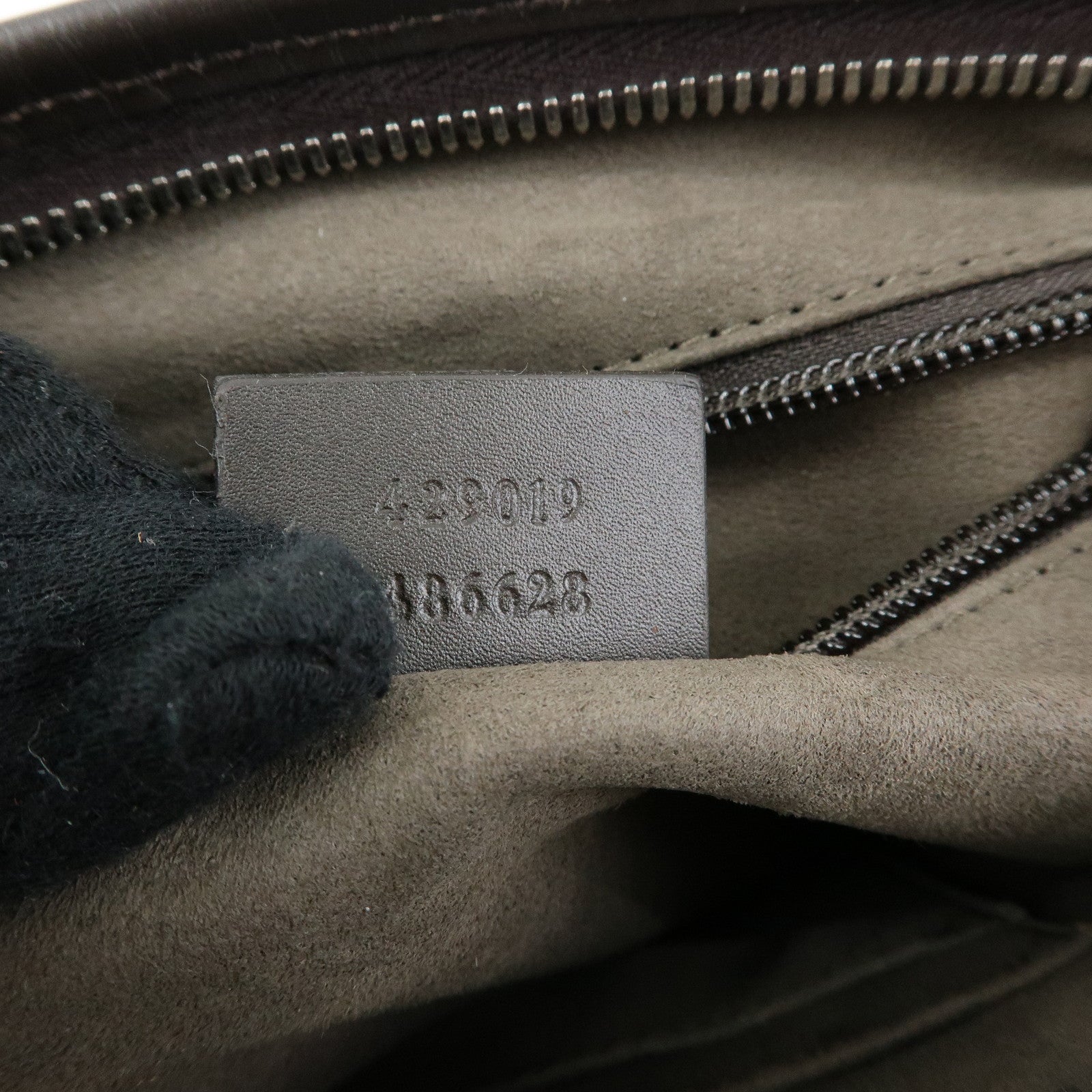 GUCCI GG Supreme 2Way Bag Hand Bag Shoulder Bag Beige Brown 429019