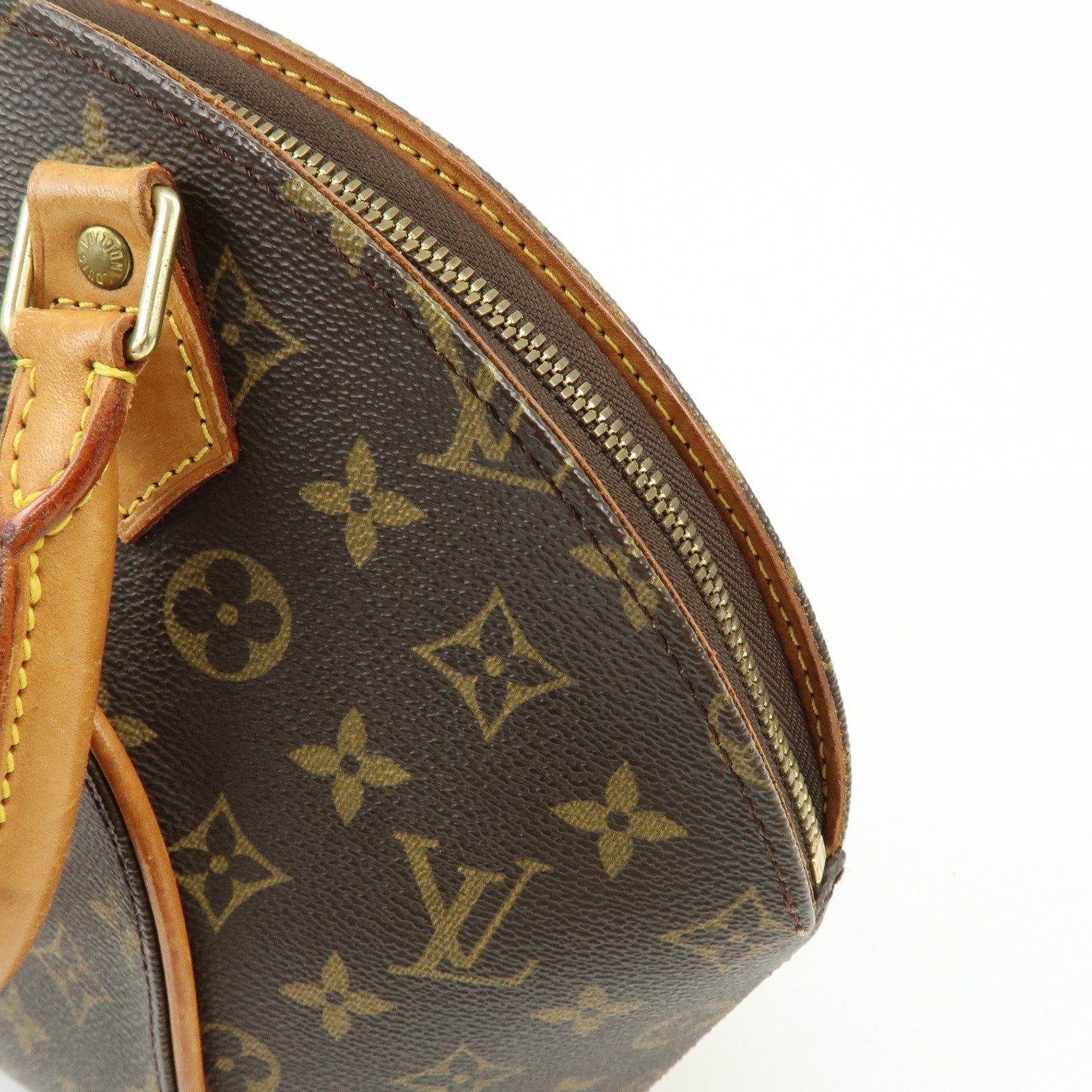 Louis Vuitton Monogram Canvas Ellipse PM Hand Bag Brown M51127