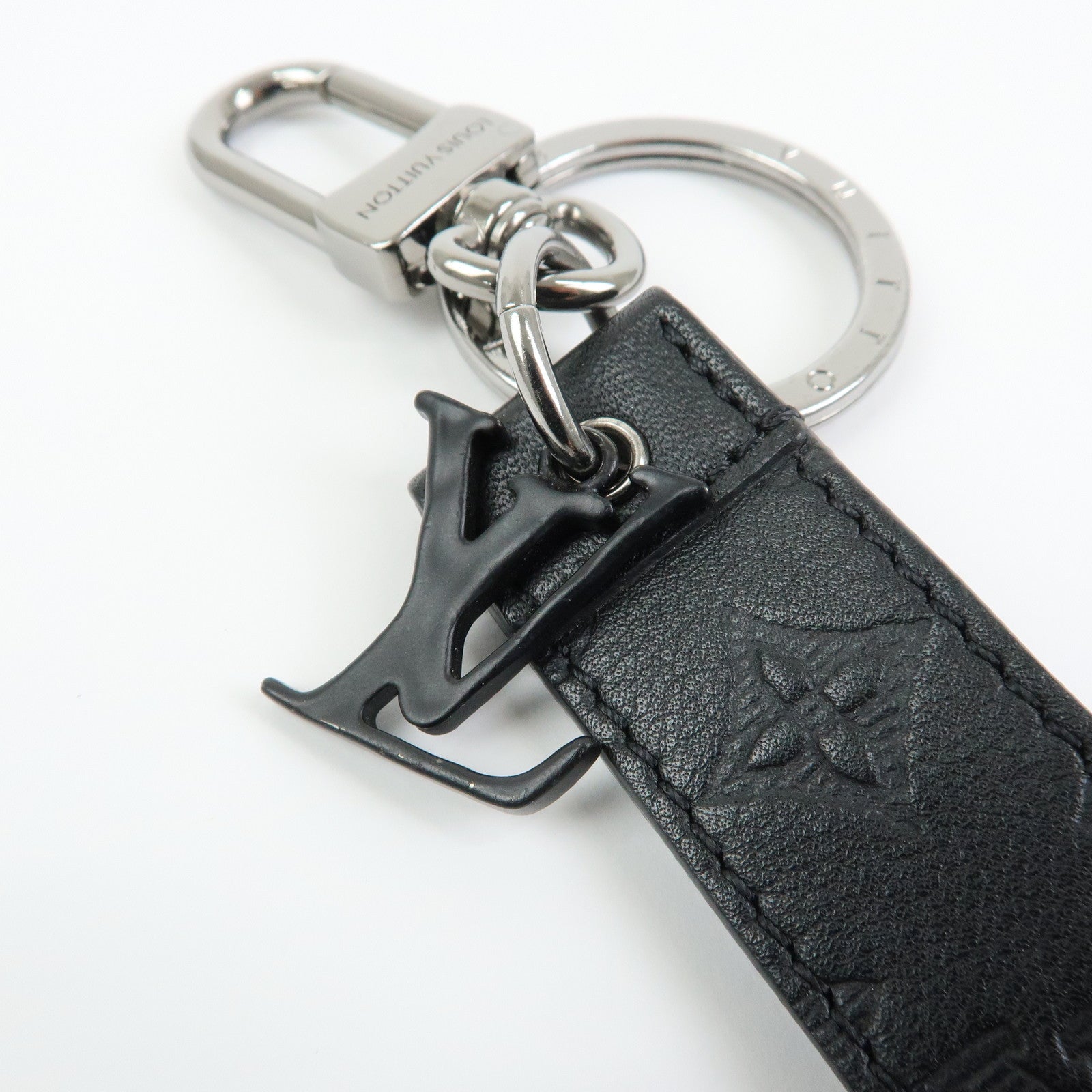 Louis Vuitton Monogram Shadow Porte Cles Dragonne Key Holder M68675