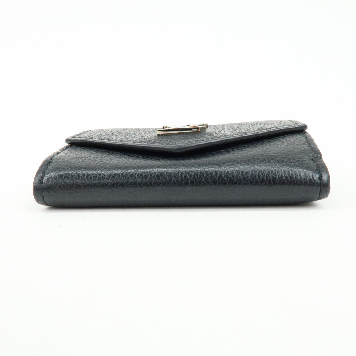 Louis Vuitton Portefeuille Lock Mini Compact Wallet Noir M63921