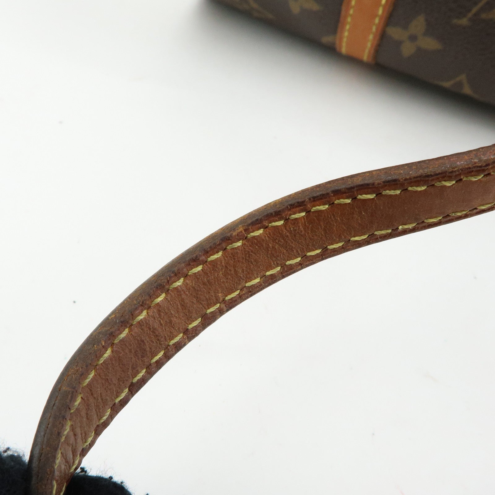 Louis Vuitton Monogram Papillon 30 Hand Bag Brown M51385