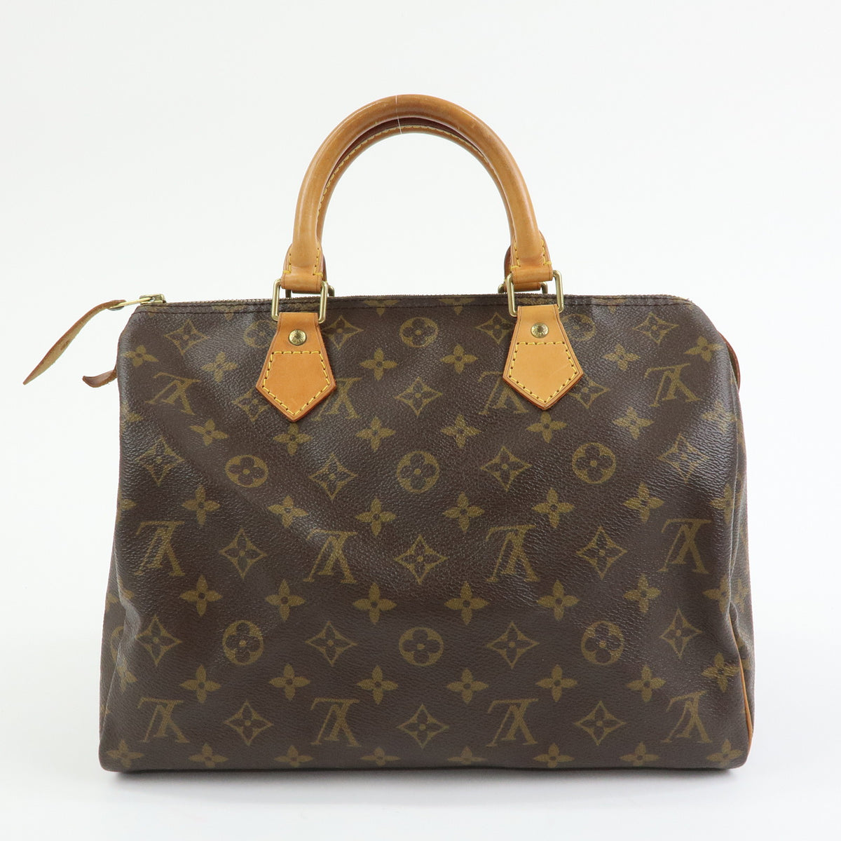Louis Vuitton Monogram Speedy 30 Boston Bag Hand Bag Brown M41526